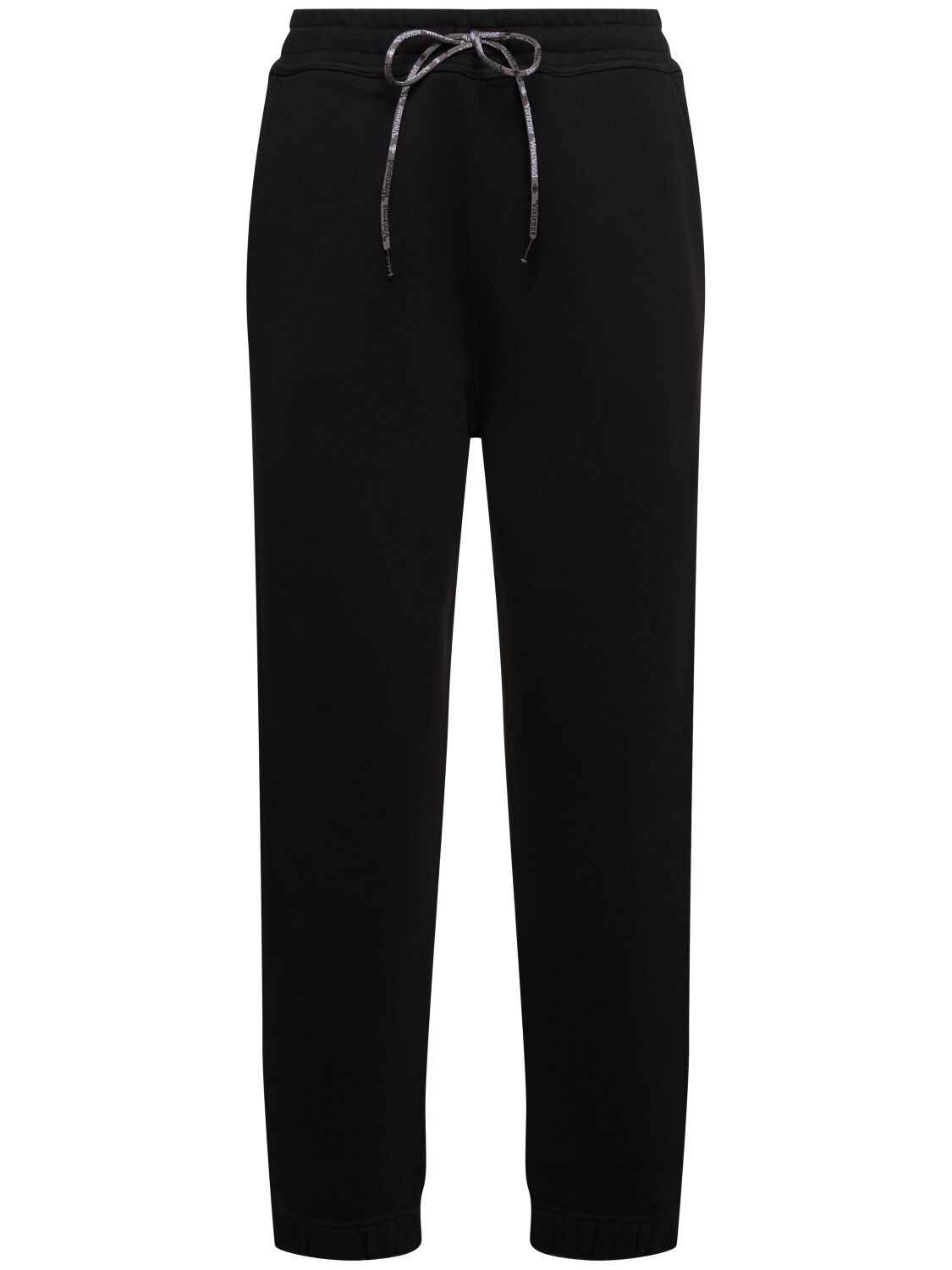 Vivienne Westwood Embroidered Logo Jersey Sweatpants In Black