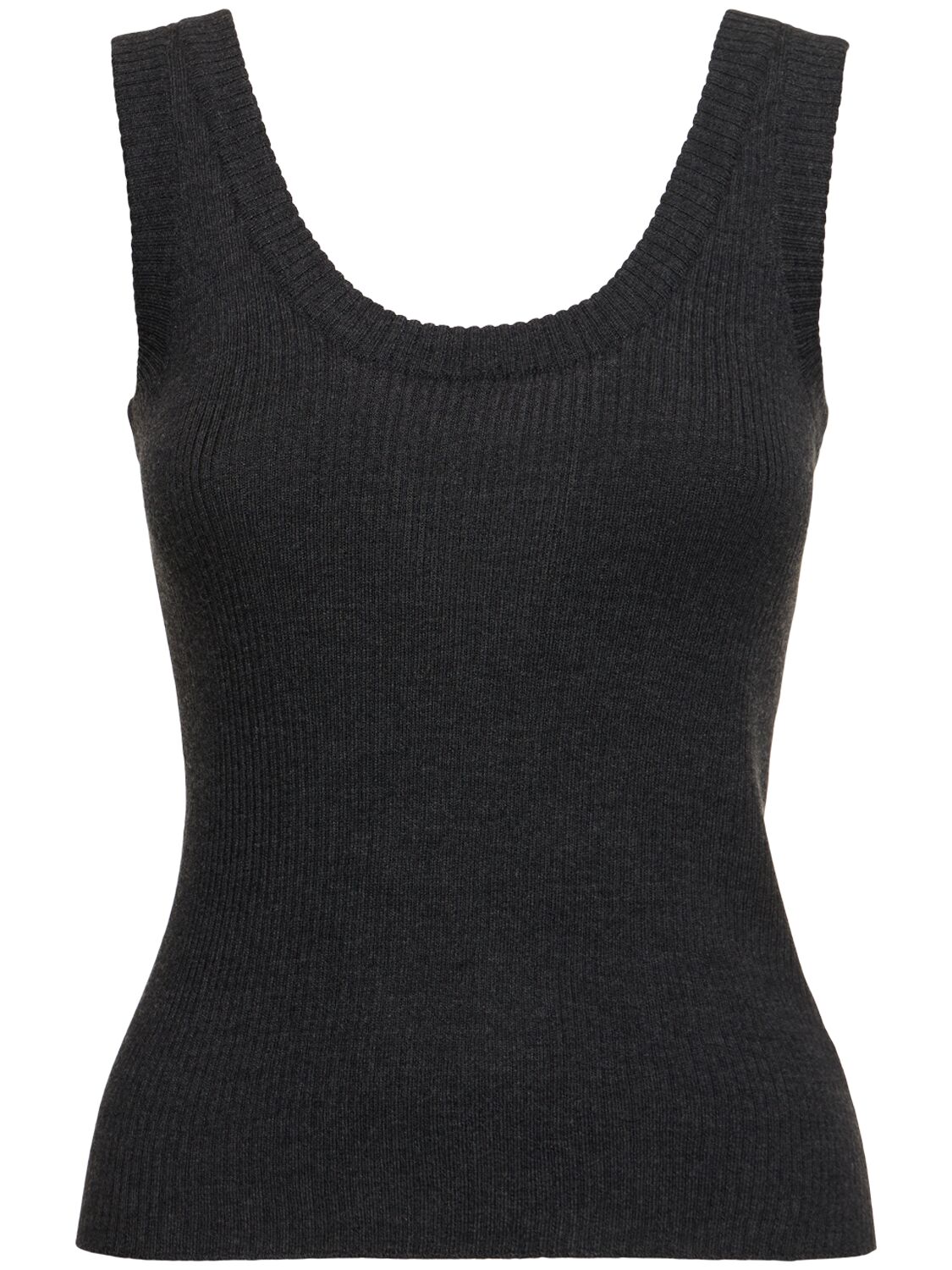 Image of Wool & Cashmere Knit Tank Top