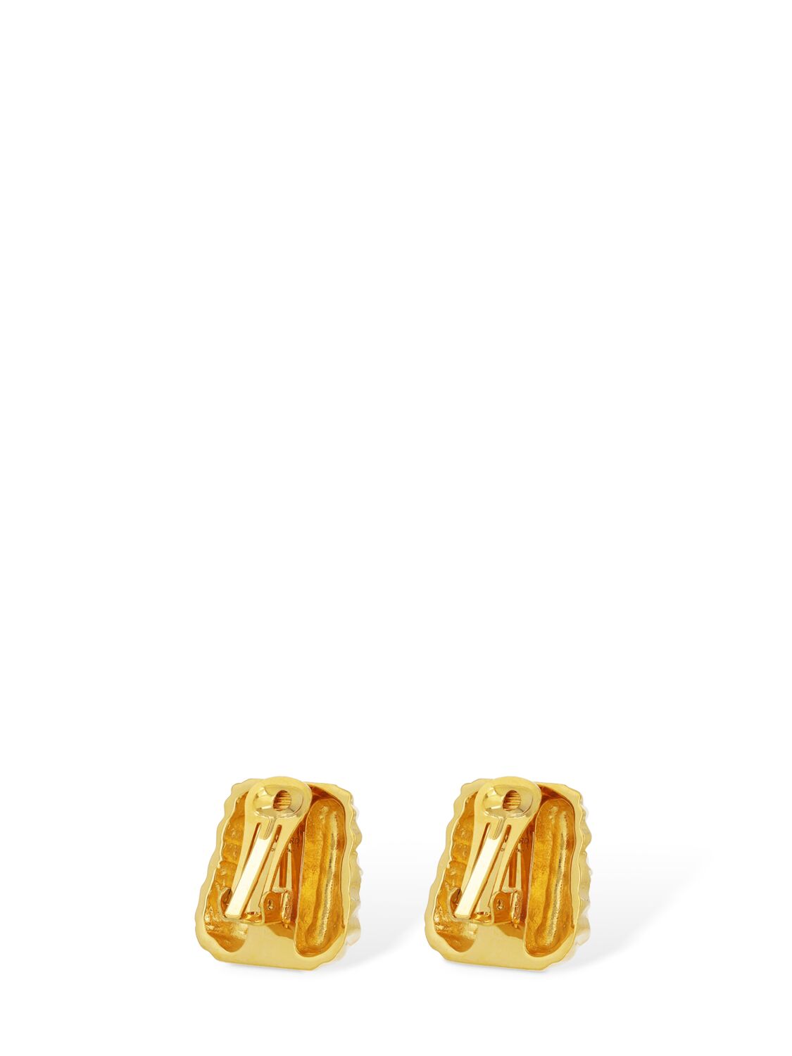 Shop Tom Ford Moon Stud Clip-on Earrings In Gold