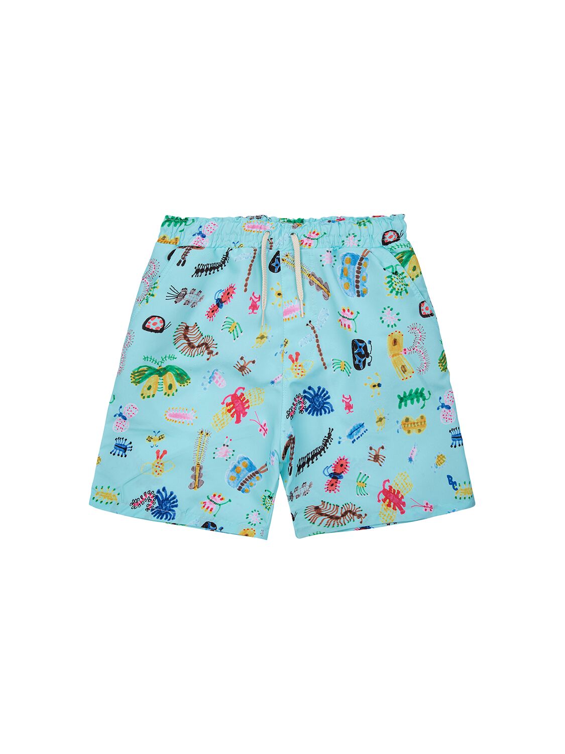 Bobo Choses Kids' Recycled Poly Swim Shorts In 多色