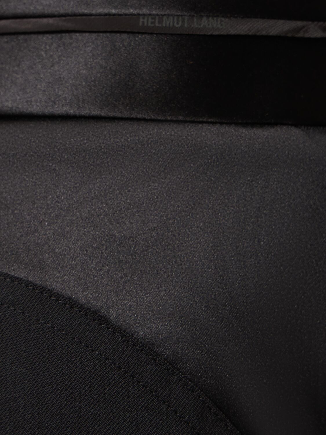 Shop Helmut Lang Stretch Wool Bootcut Pants In Black