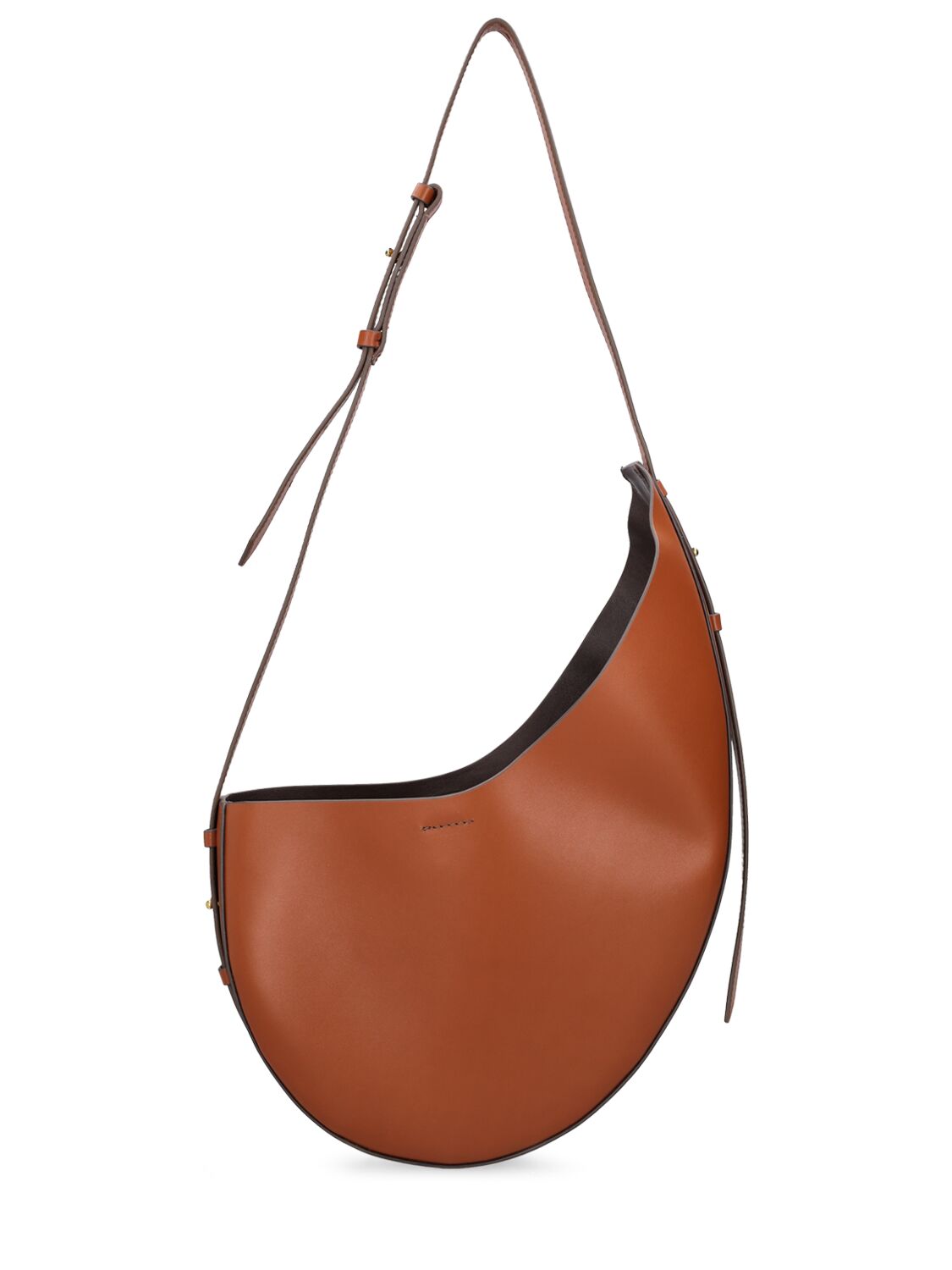 Shop Soeur Winona Leather Shoulder Bag In Naturel