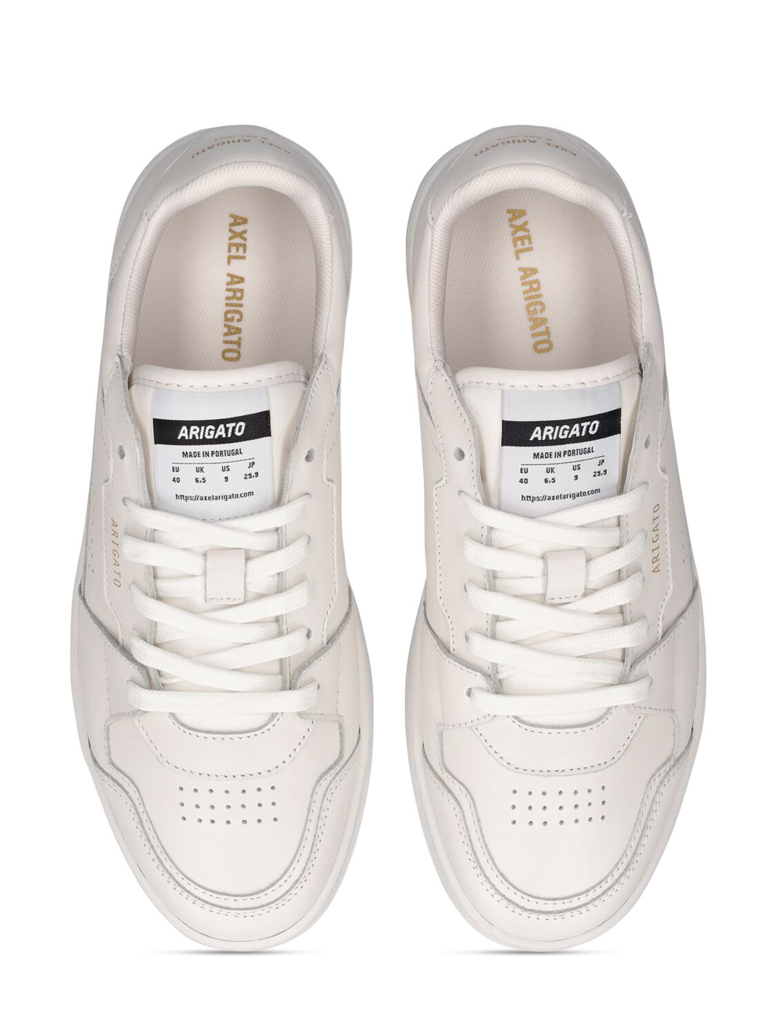 Shop Axel Arigato Dice Low Sneakers In White