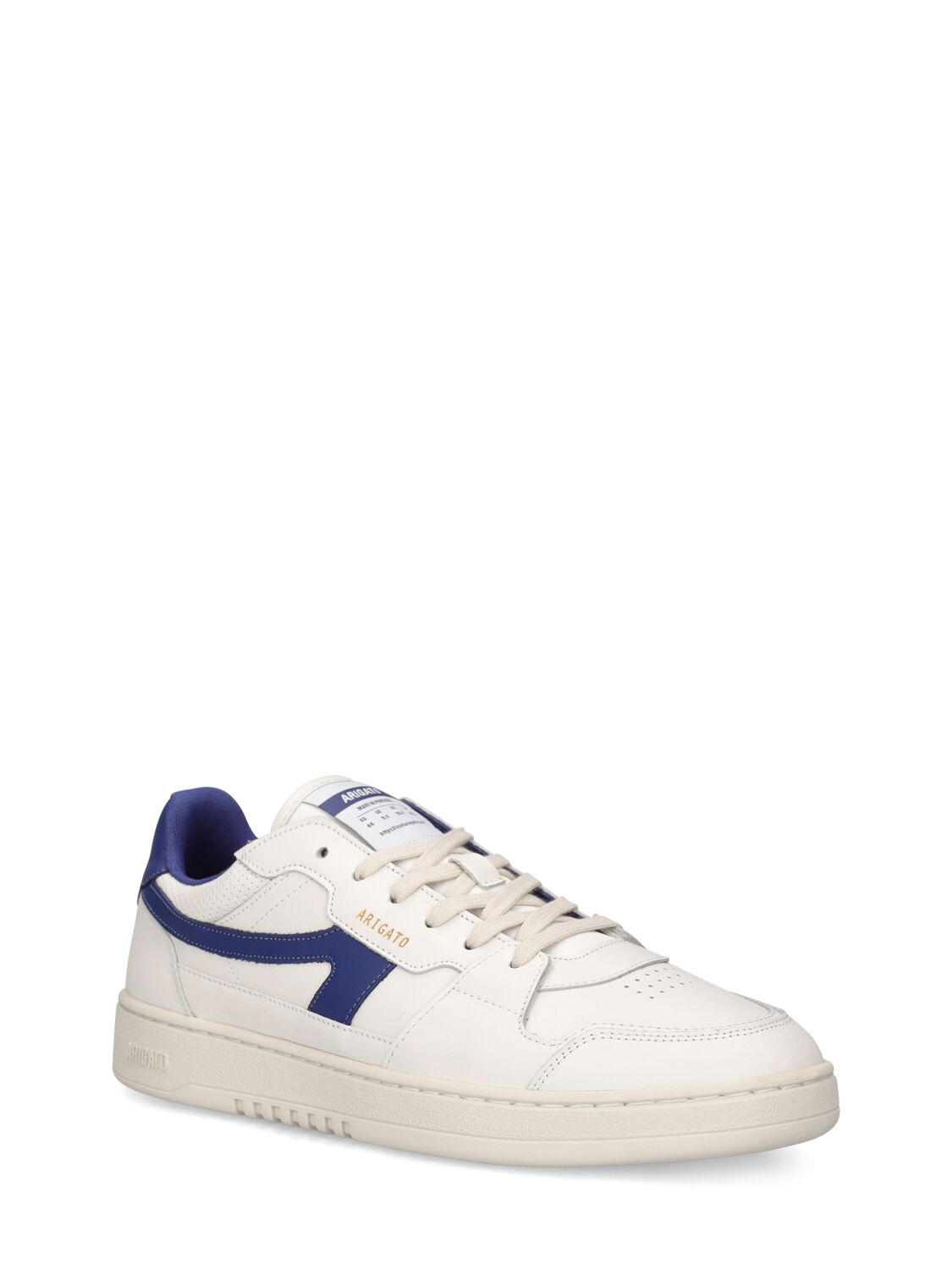 Shop Axel Arigato Dice-a Leather Sneakers In White