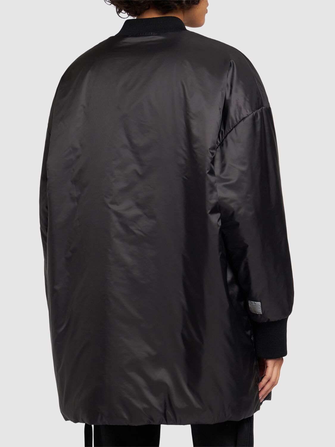 Shop Max Mara Greenbo Padded Waterproof Jacket In Black