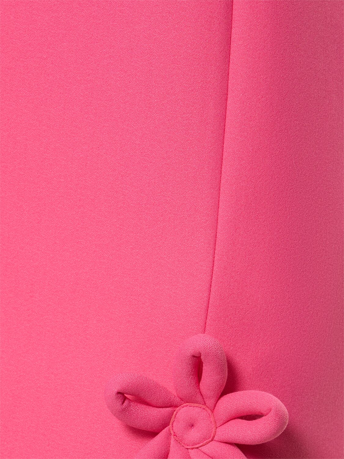 Shop Msgm Tech Mini Dress In Pink