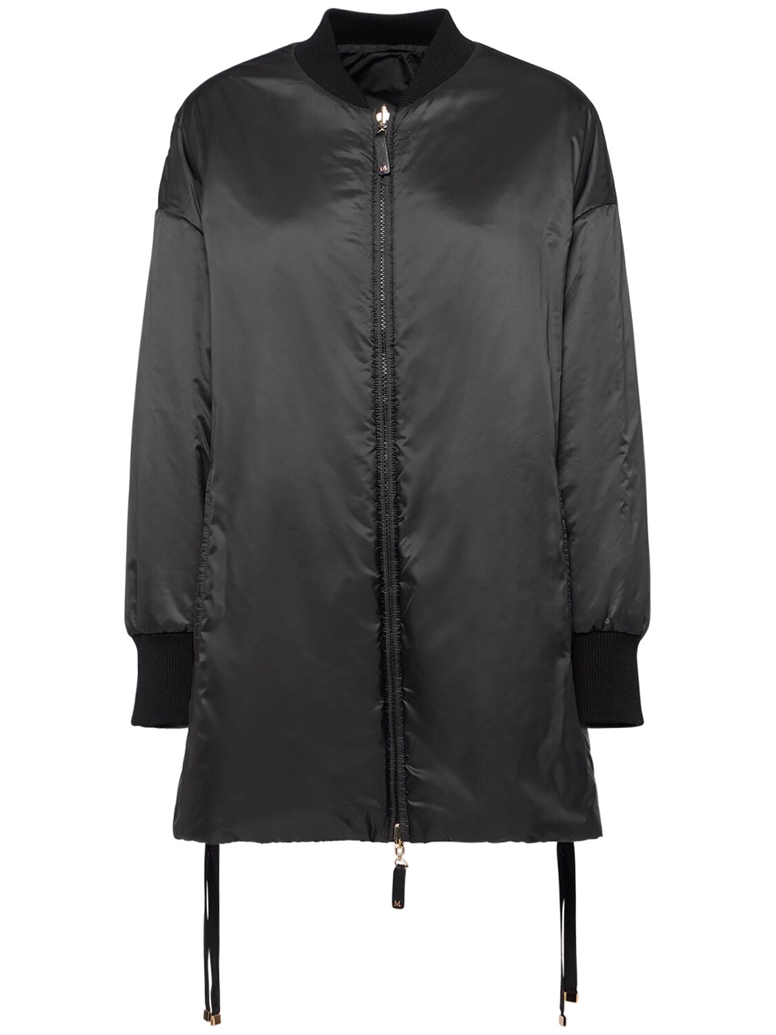 Shop Max Mara Greenbo Padded Waterproof Jacket In Black