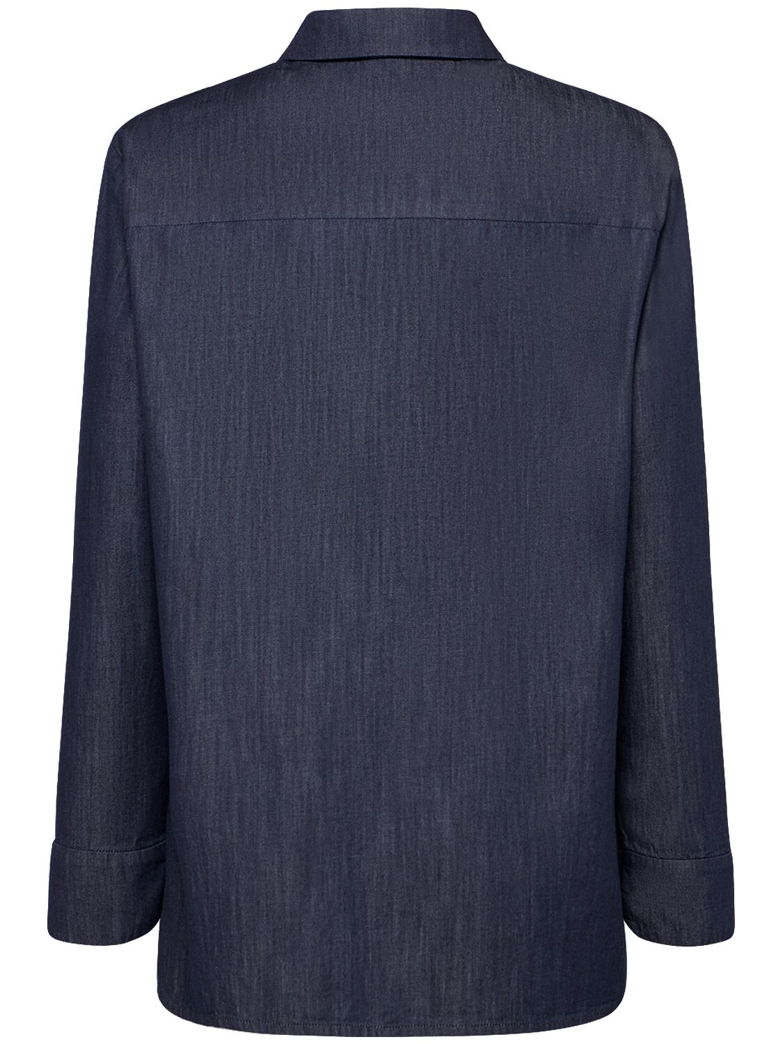 Shop 's Max Mara Salice Denim Shirt In Navy