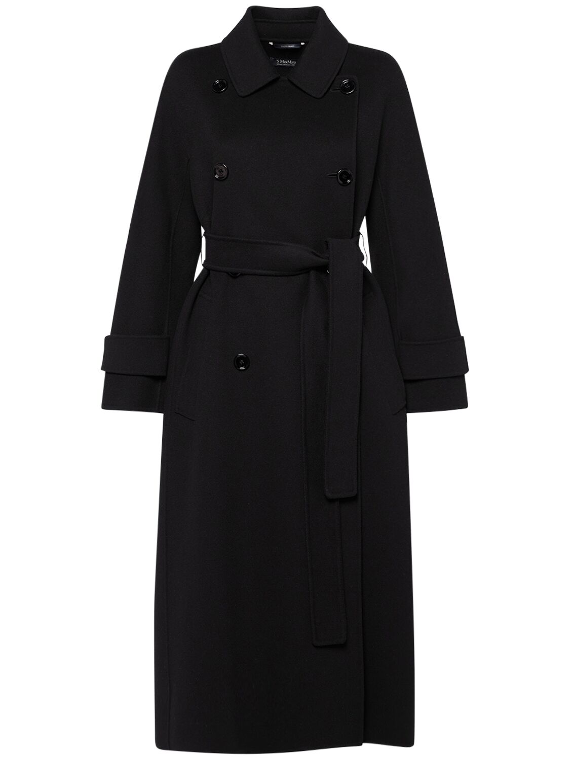 's Max Mara Hester Wool Trench Coat In Black