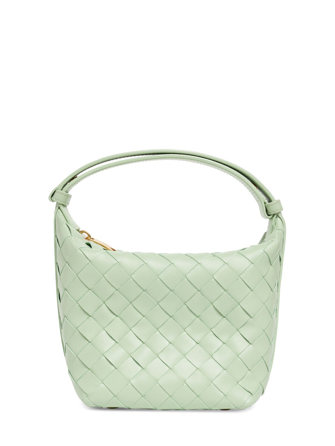 Image of Candy Wallace Leather Top Handle Bag