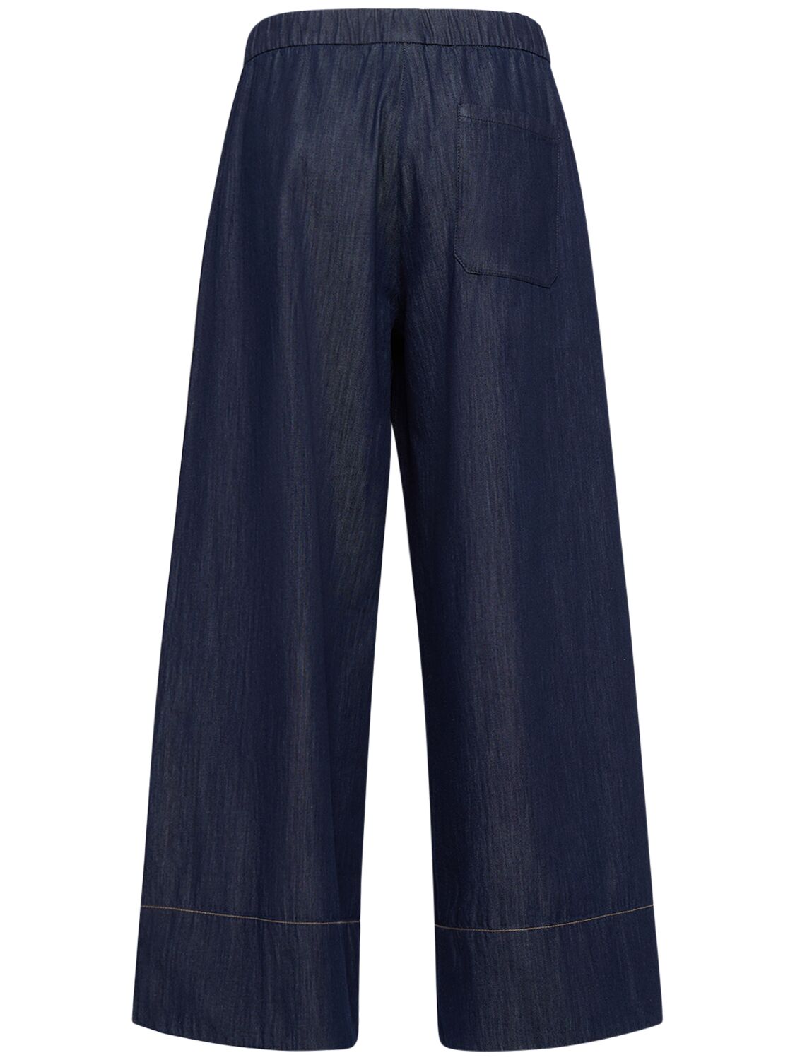 Shop 's Max Mara Galilea Wide Denim Jeans In Navy