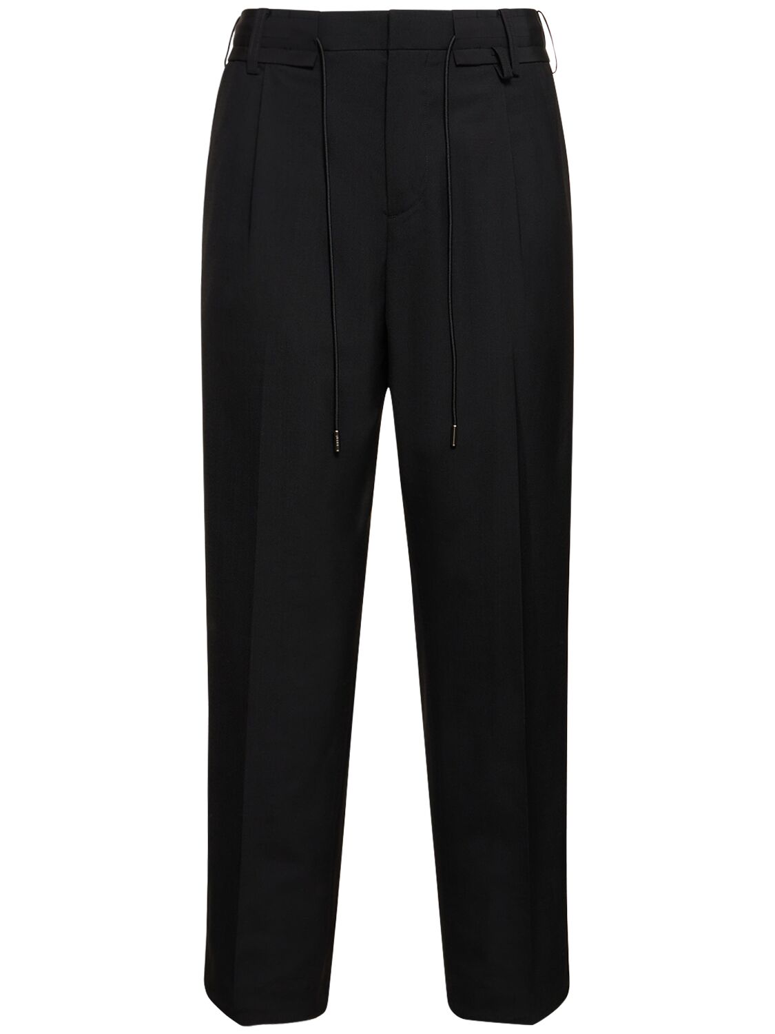 Sacai Tailored Suiting Pants In Black