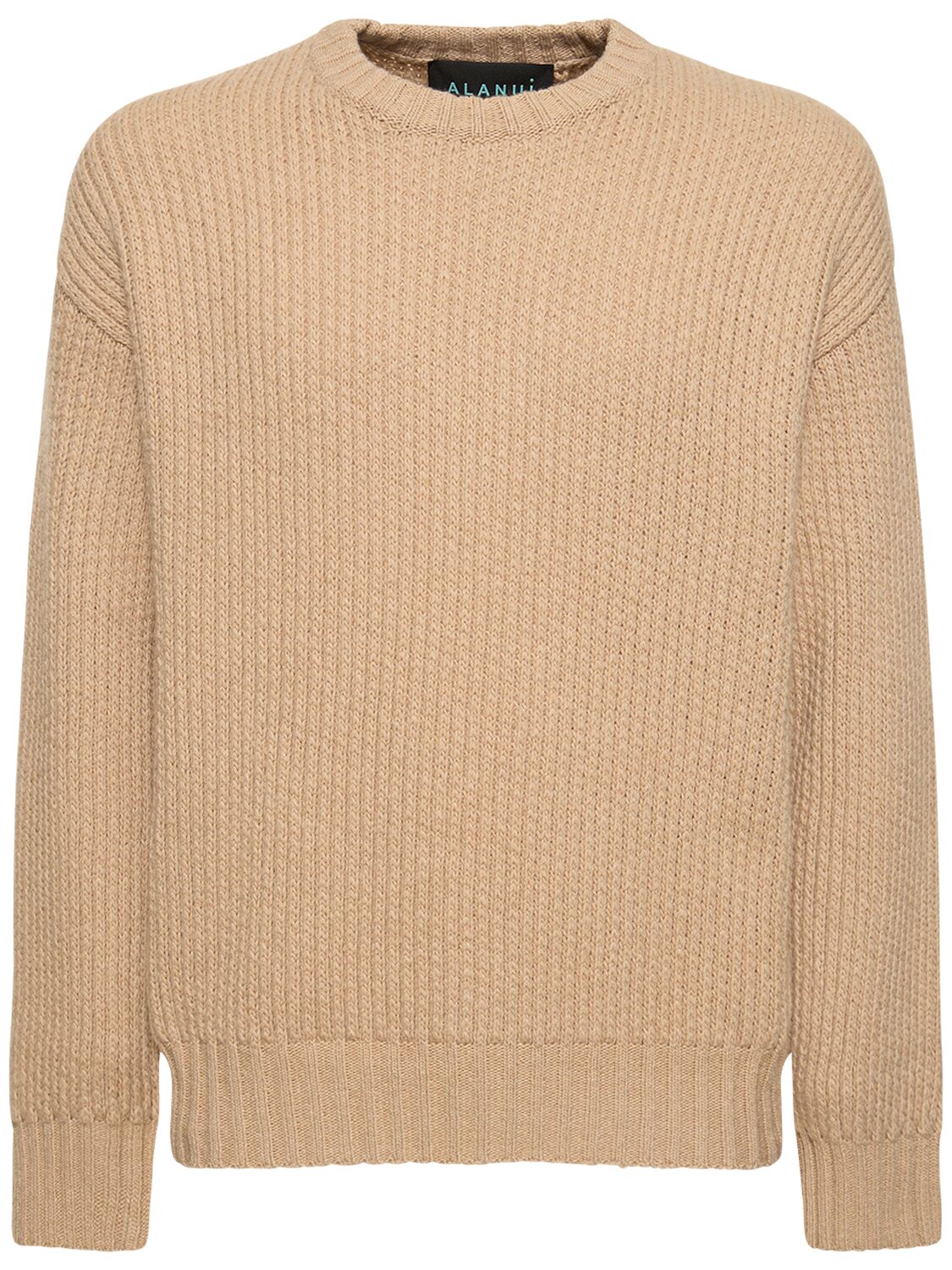 Image of Cashmere & Cotton Knit Sweater