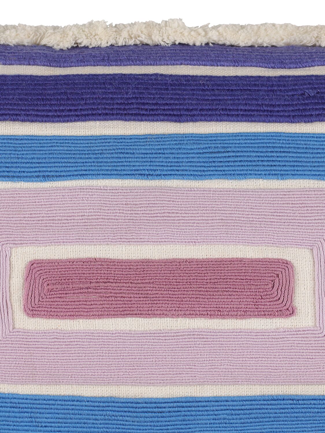 Jonathan Adler Scala Corded Rectangle Pillow In Purple