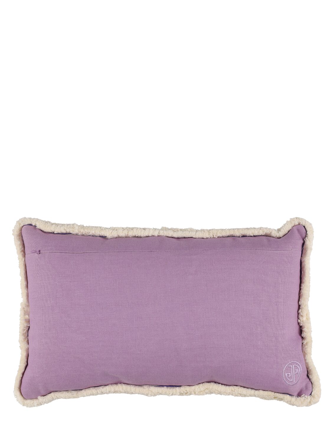 Shop Jonathan Adler Scala Corded Rectangle Pillow In Purple