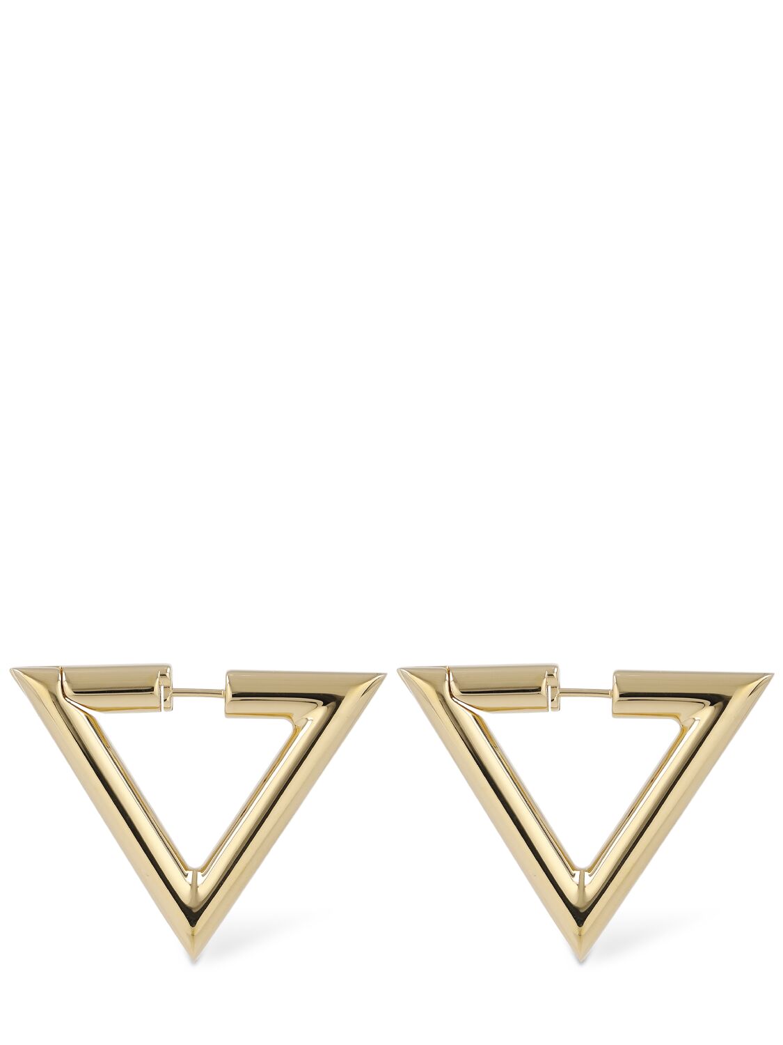 Valentino Garavani V Signature Huggie Earrings In Gold
