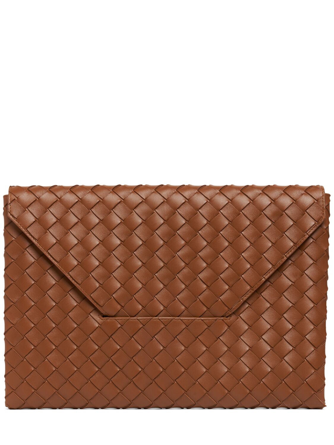 Large Origami Leather Envelope Pouch