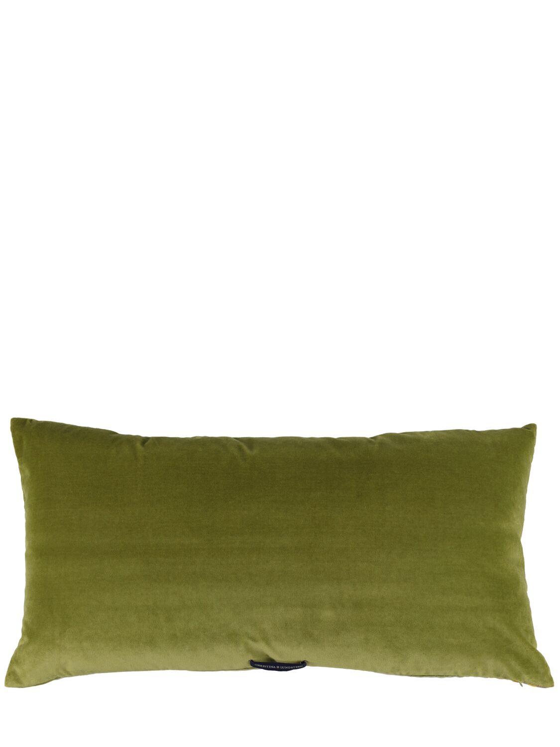 Shop Christina Lundsteen Vida Cushion In Green