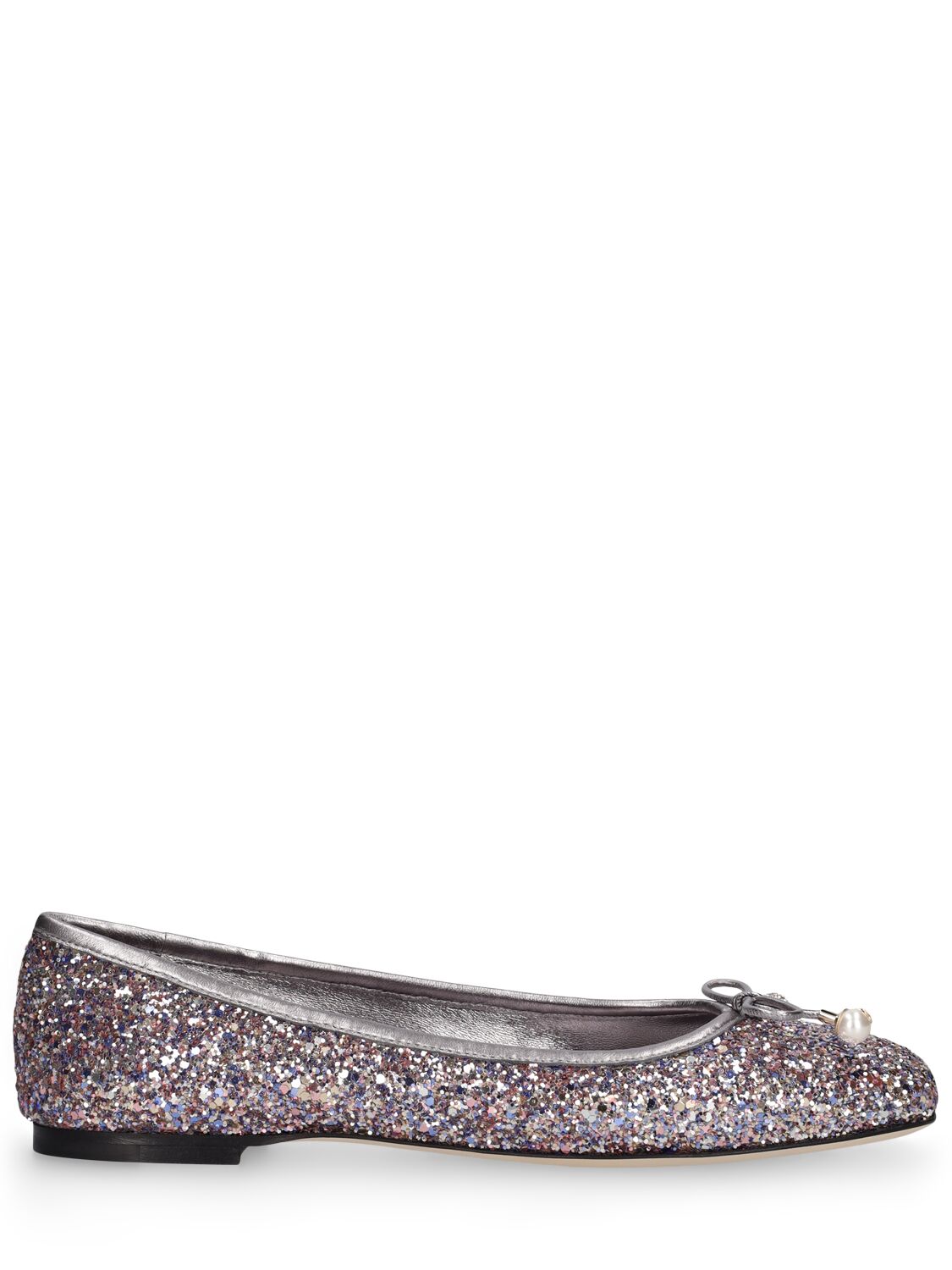 Image of 10mm Elme Glittered Ballerina Flats