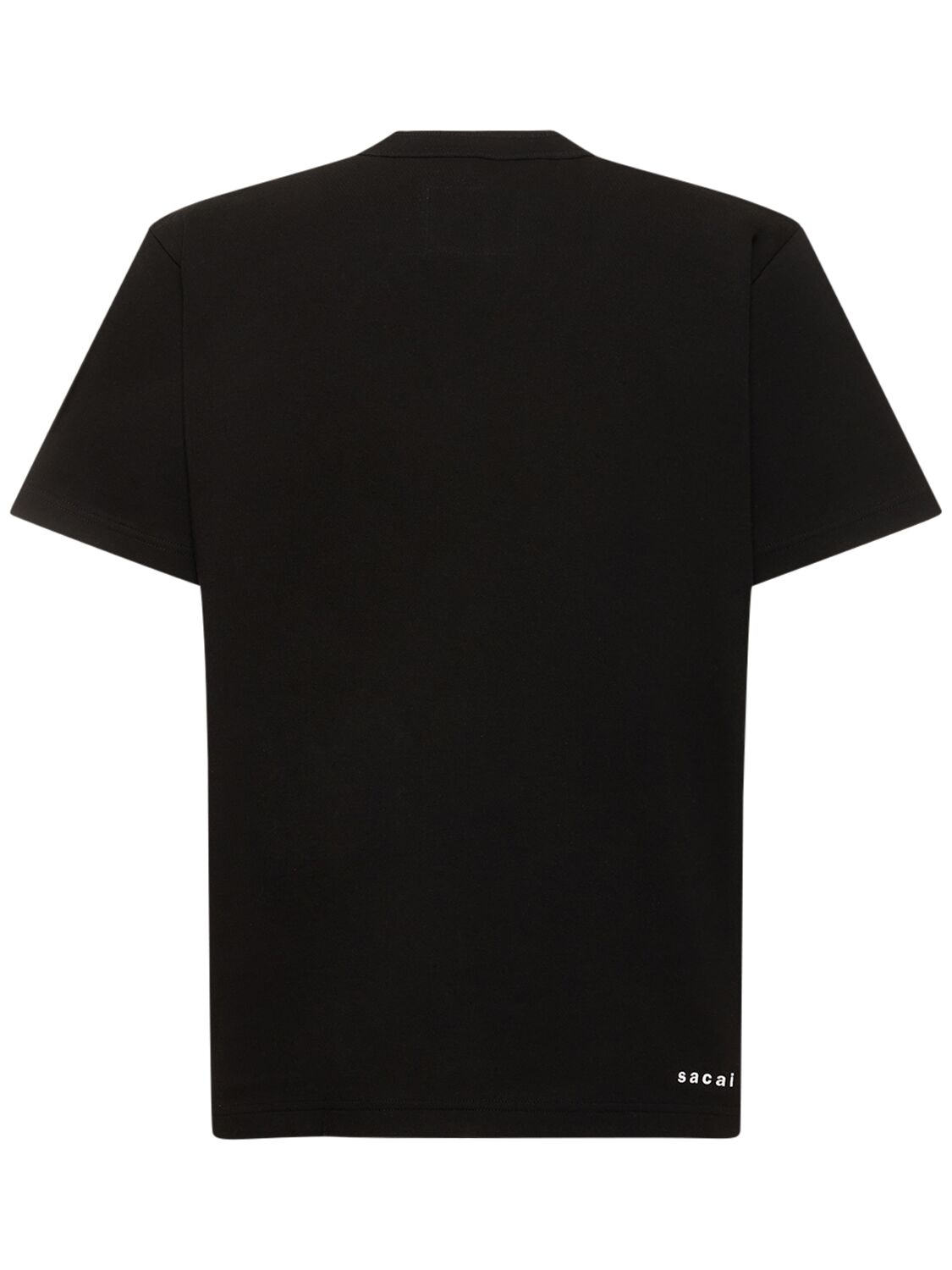 Shop Sacai Know Future T-shirt In Black