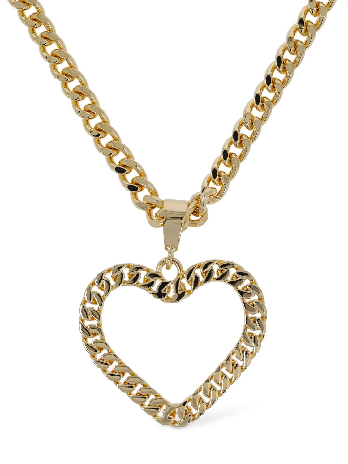 Heart Charm Long Necklace