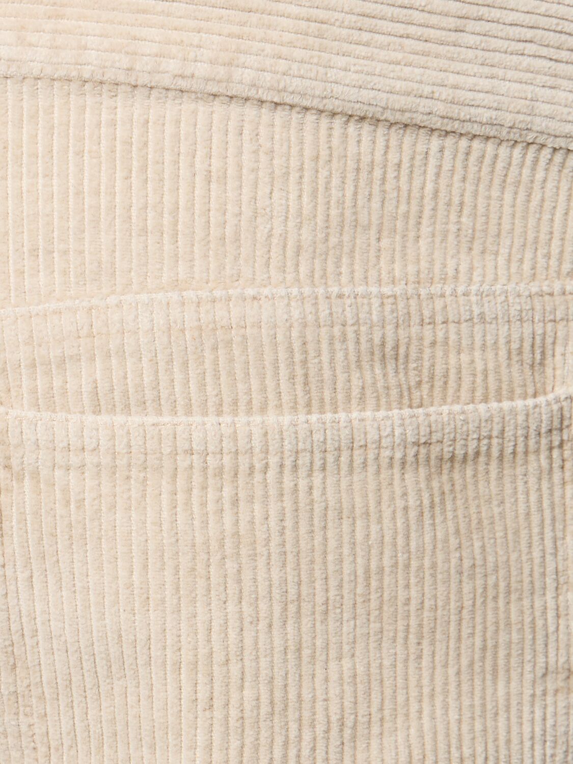 Shop Apc Cotton & Linen Corduroy Pants In Ecru