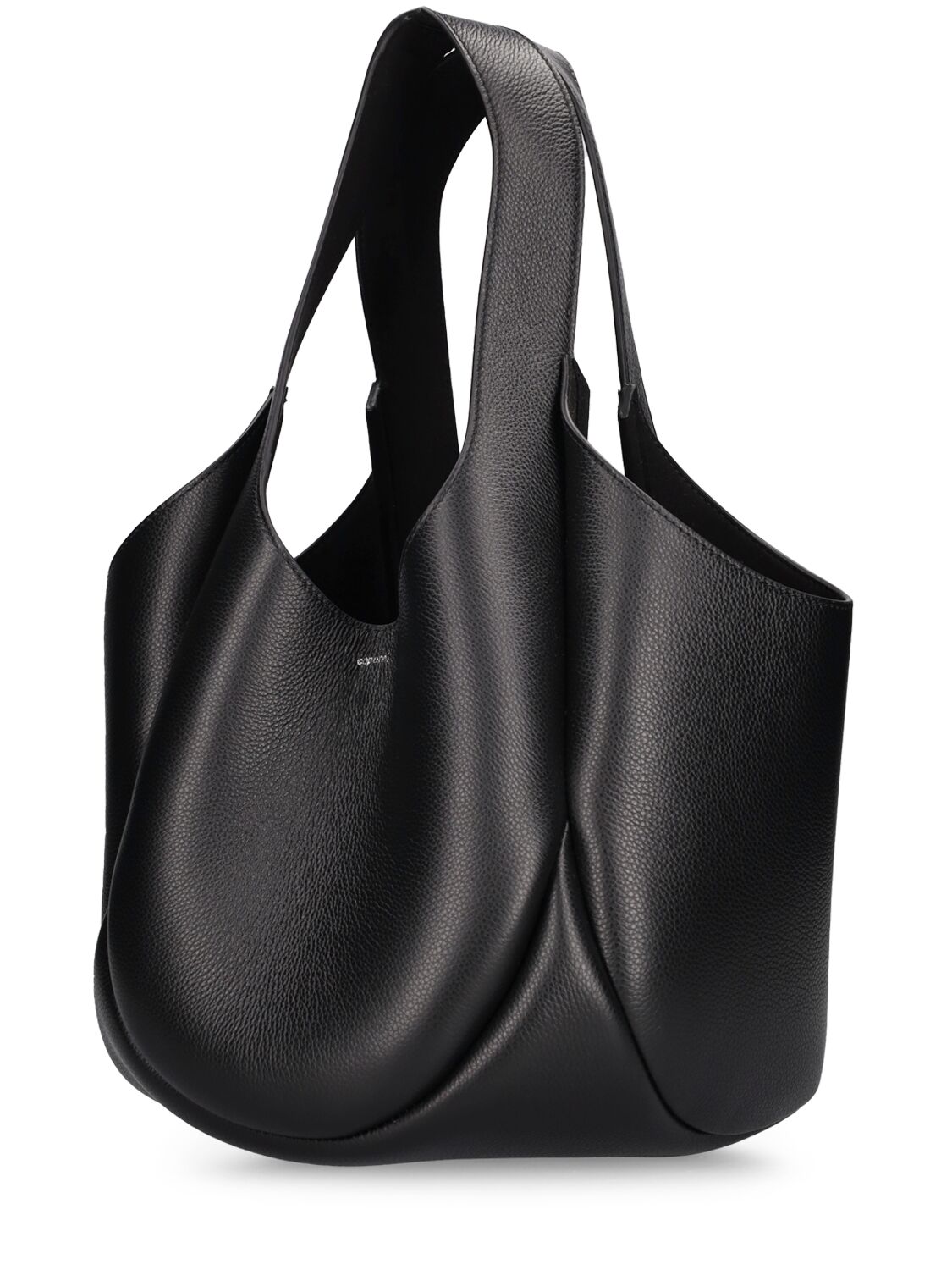 Image of Swipe Bucket Leather Tote Bag