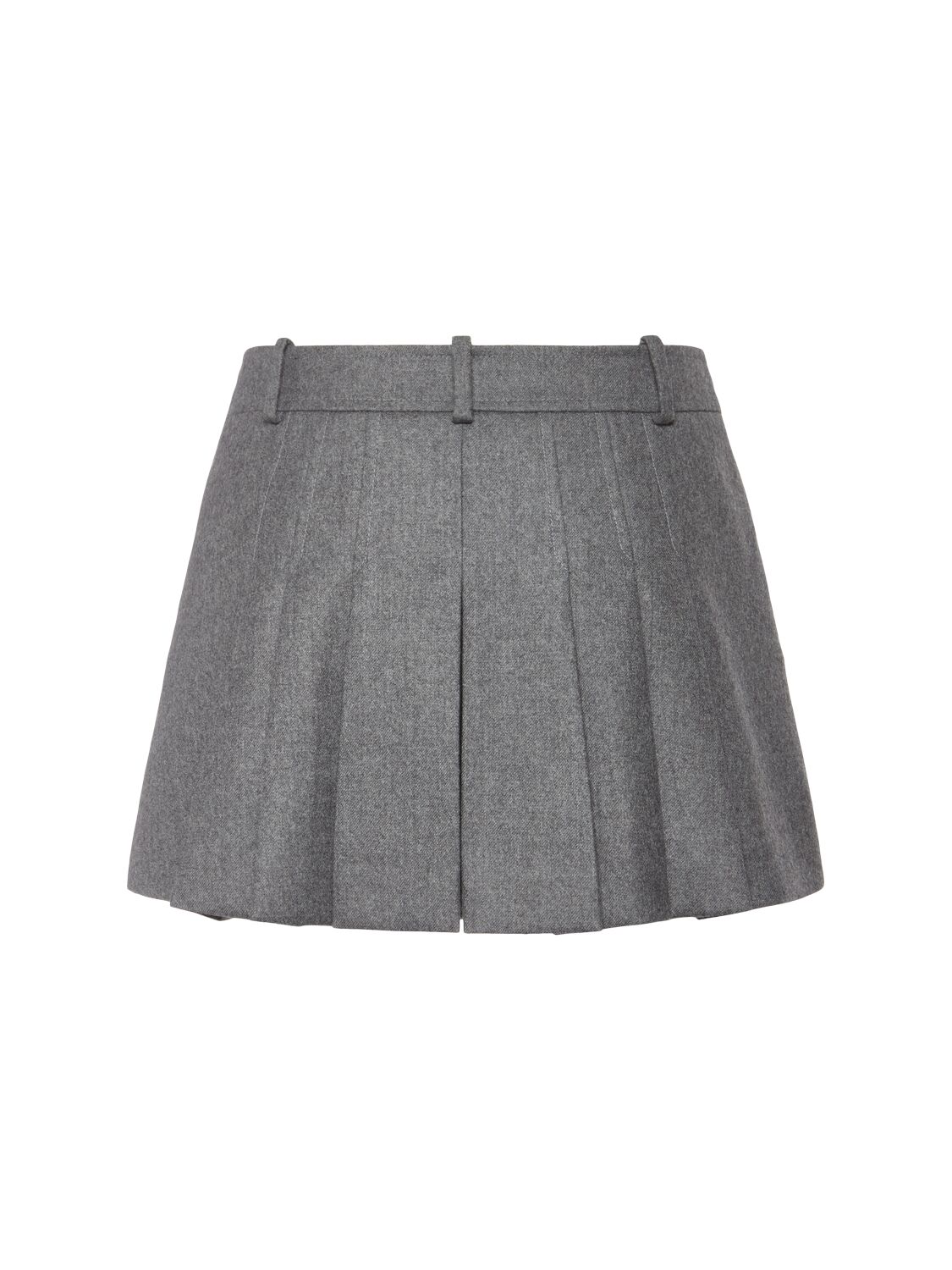 Shop Tom Ford Compact Wool Shorts In Grey