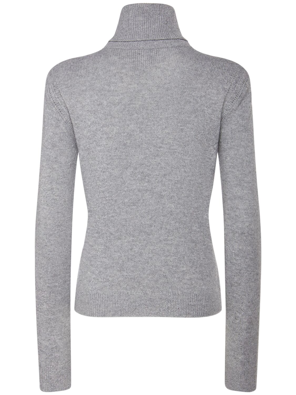 Shop Tom Ford Cashmere Knit Turtleneck Sweater In Grey