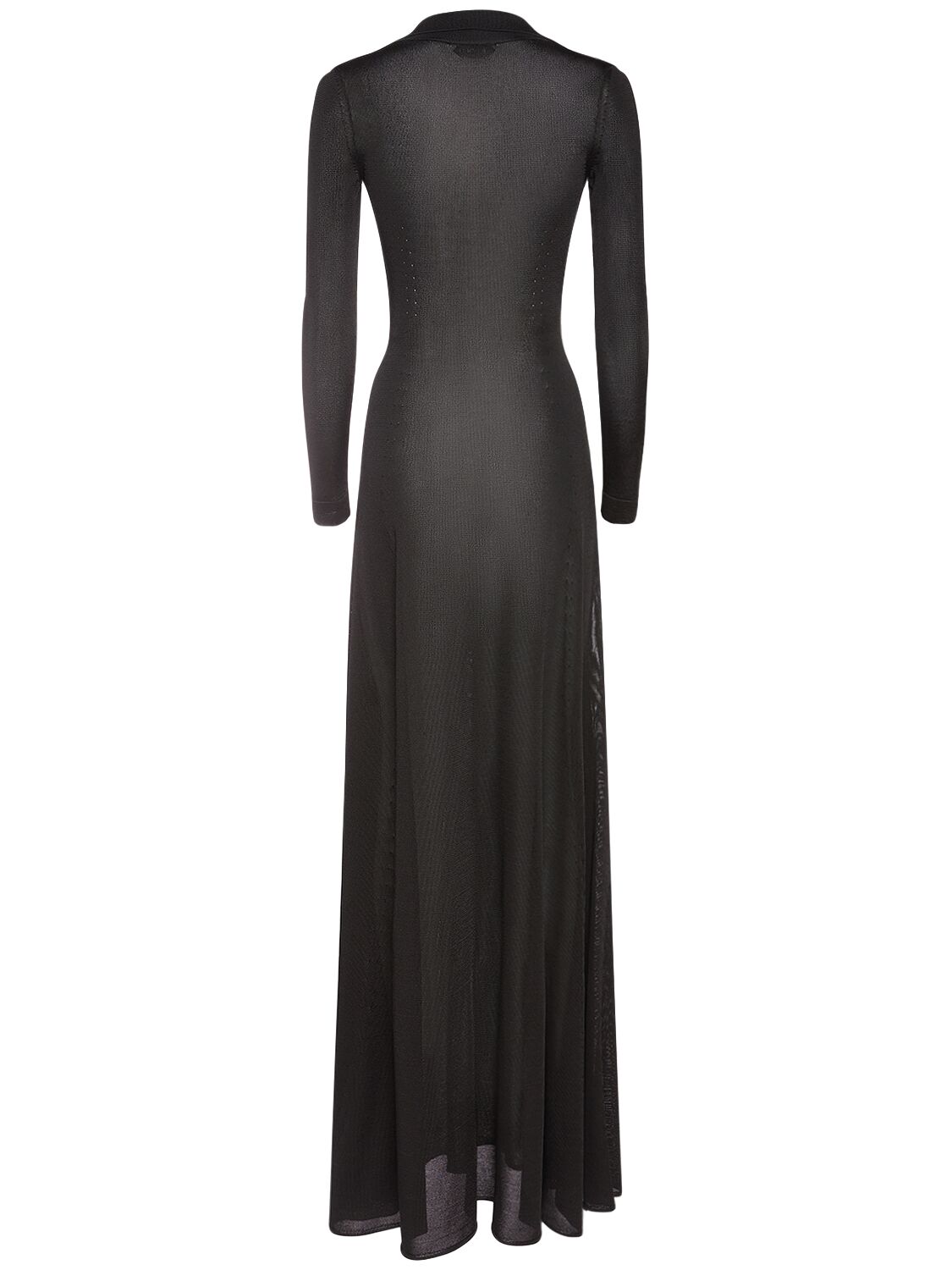 TOM FORD SLINKY VISCOSE LONG DRESS 