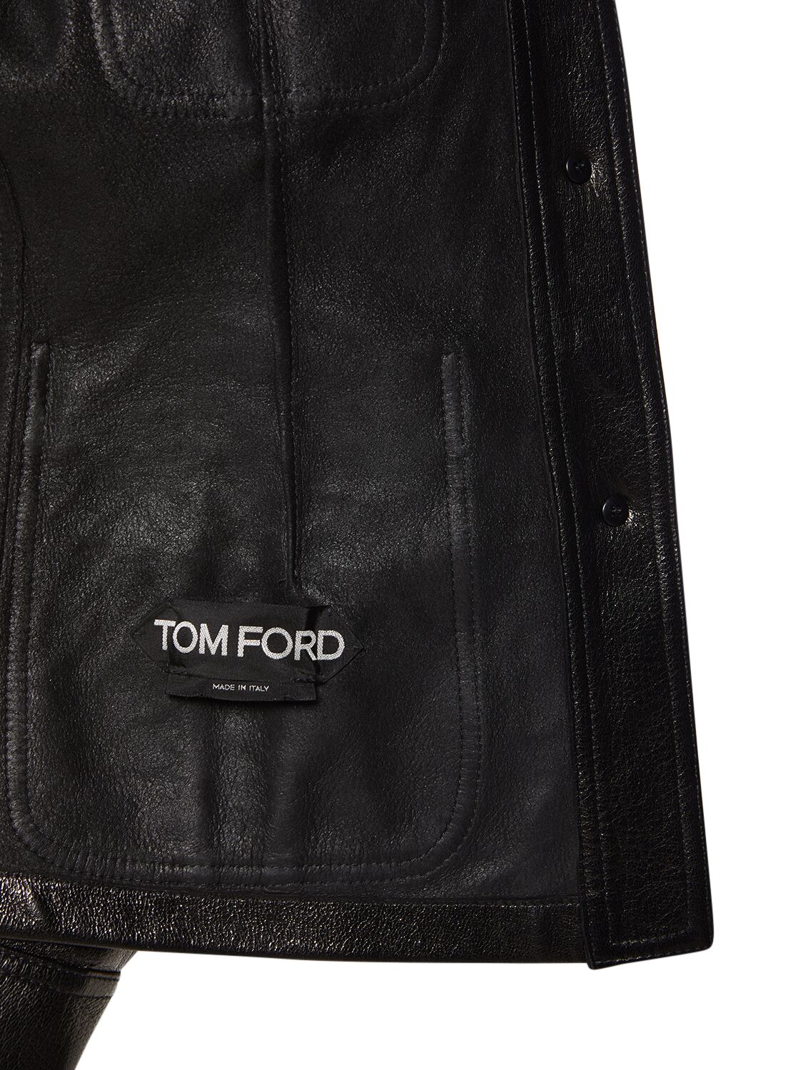 TOM FORD GRAINED LEATHER JACKET 