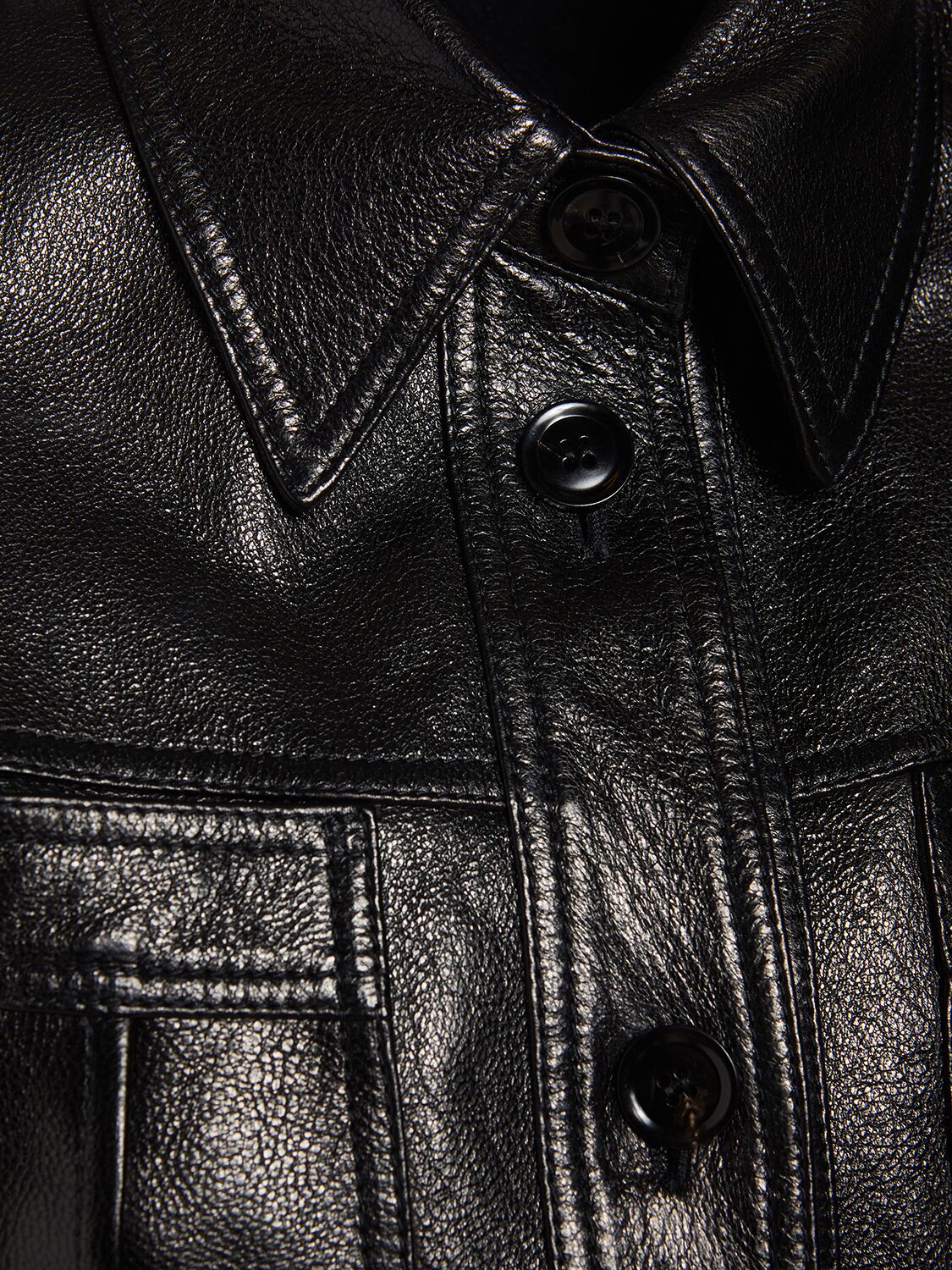 TOM FORD GRAINED LEATHER JACKET 