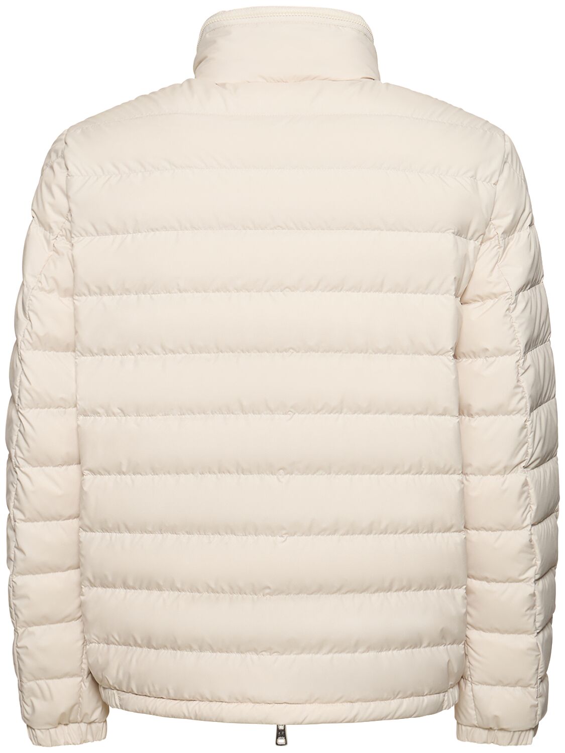 Shop Moncler Alfit Tech Down Jacket In Green