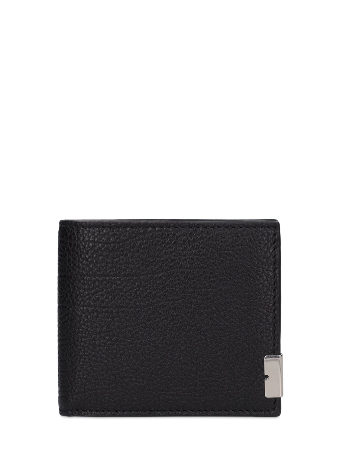 Image of Grained Leather Bifold Wallet