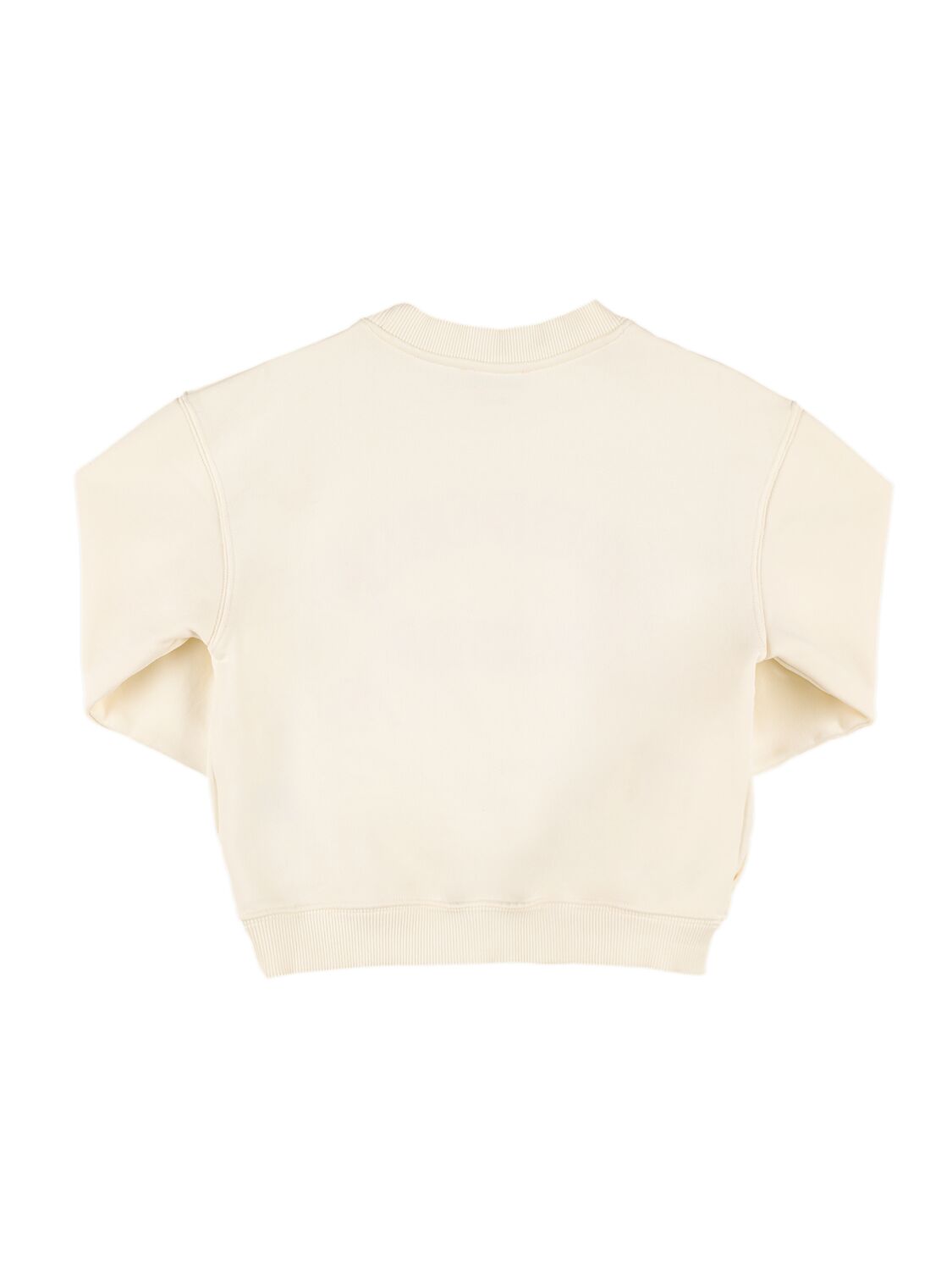 Shop Bonpoint Cotton Sweatshirt In White