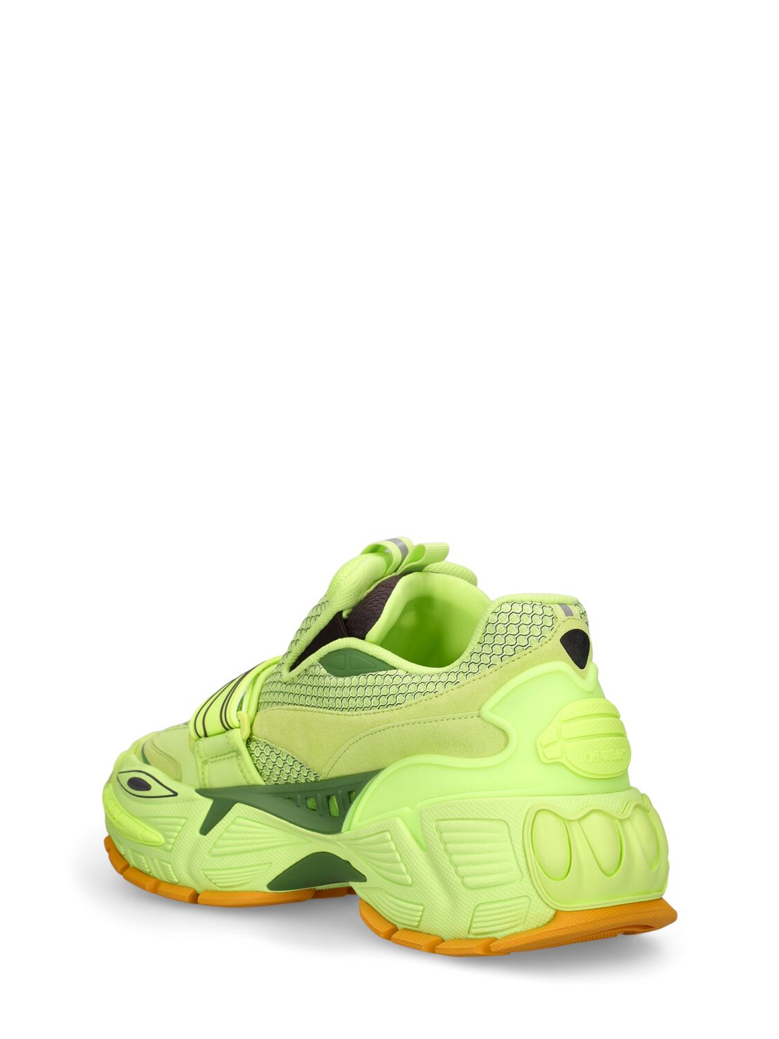 Shop Off-white Glove Tech Slip-on Sneakers In Green
