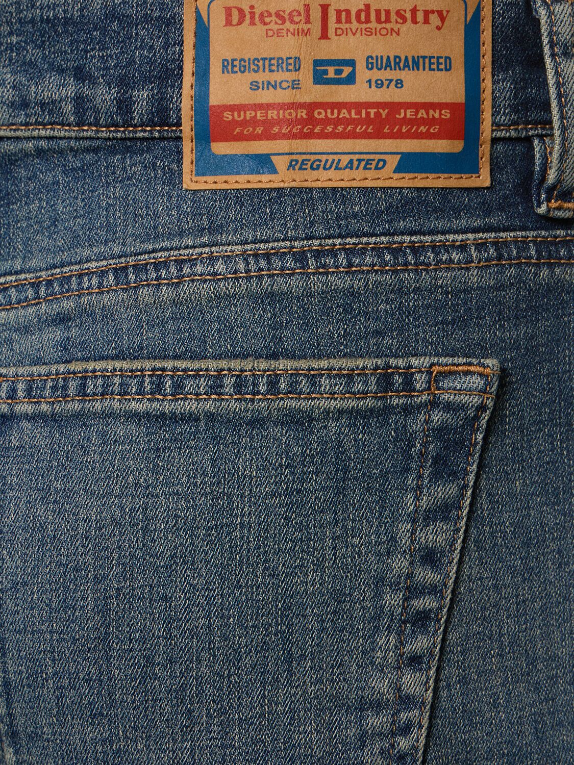 1978 D-AKEMI棉质喇叭腿牛仔裤