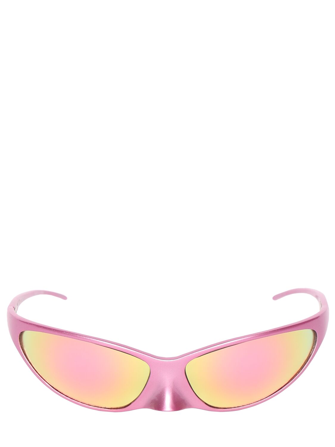 Balenciaga Bb0349s 4g Metal Sunglasses In Pink