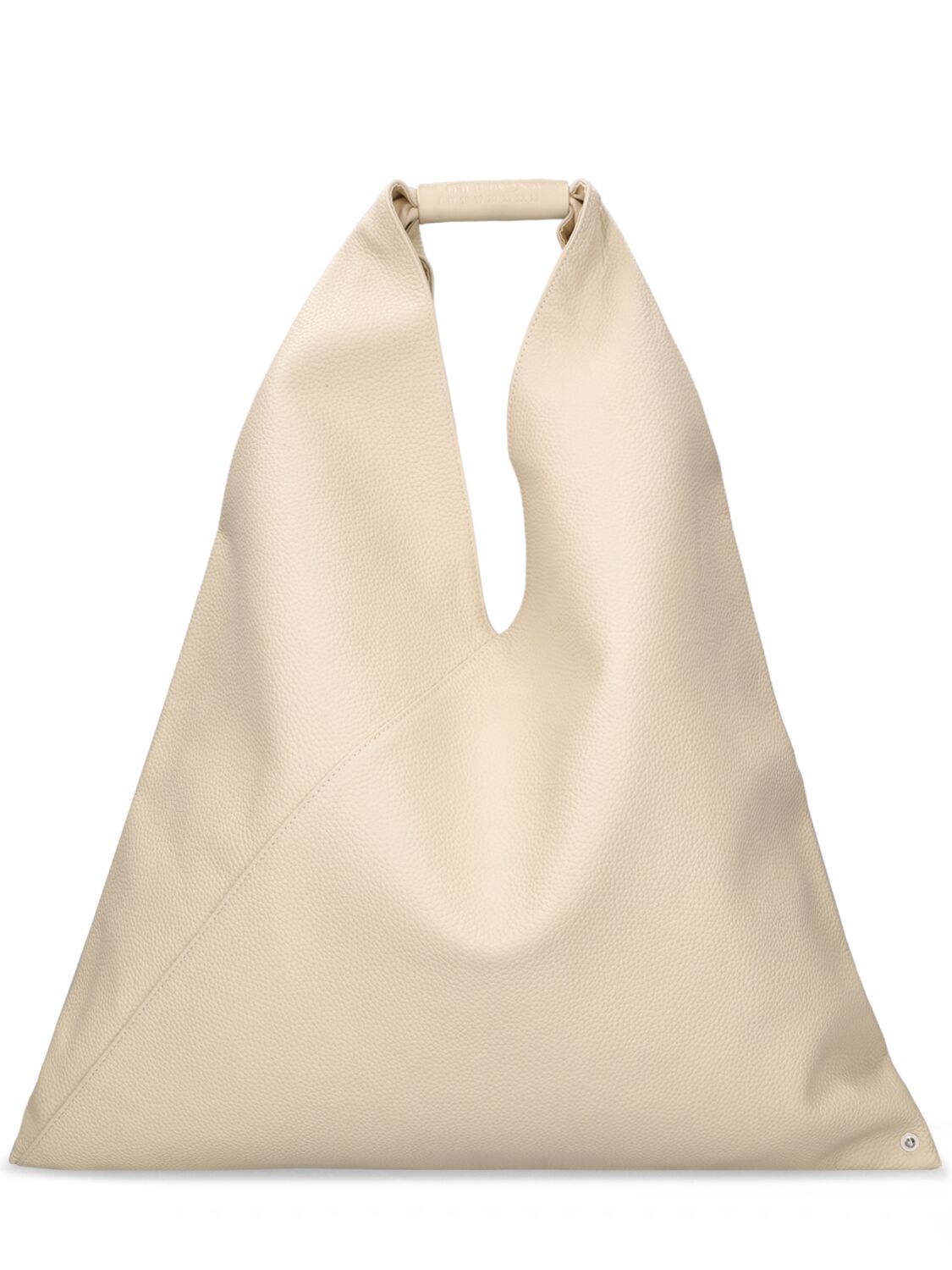 Mm6 Maison Margiela Classic Japanese Grained Leather Bag In Zenzero