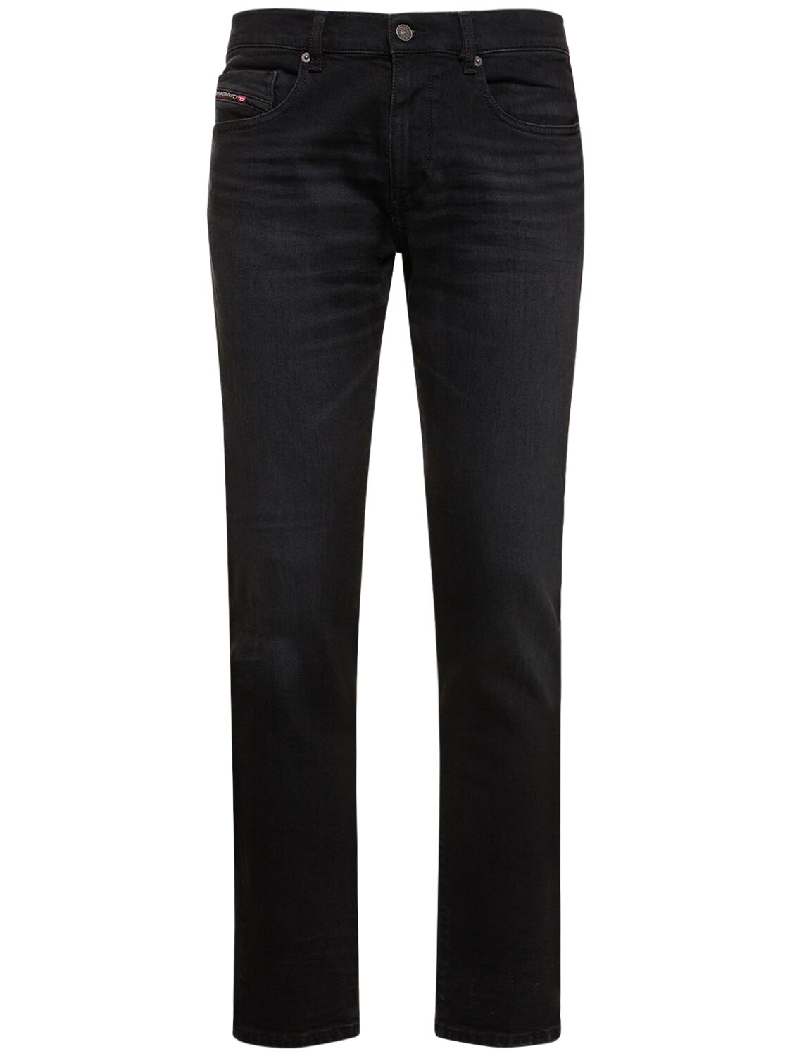 Image of D-strukt Cotton Denim Slim Fit Jeans