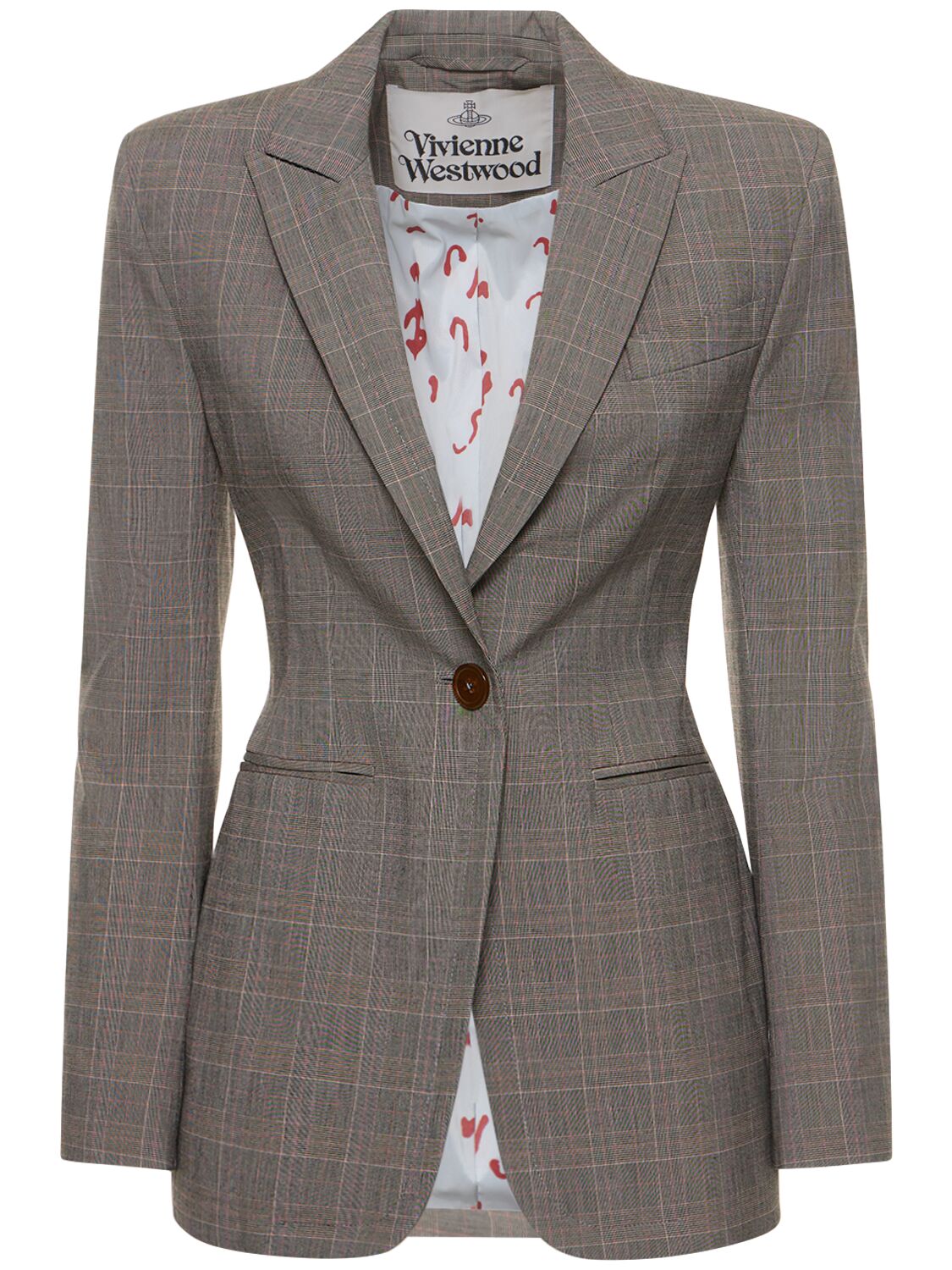 Image of Lauren Prince Of Wales Fitted Jacket
