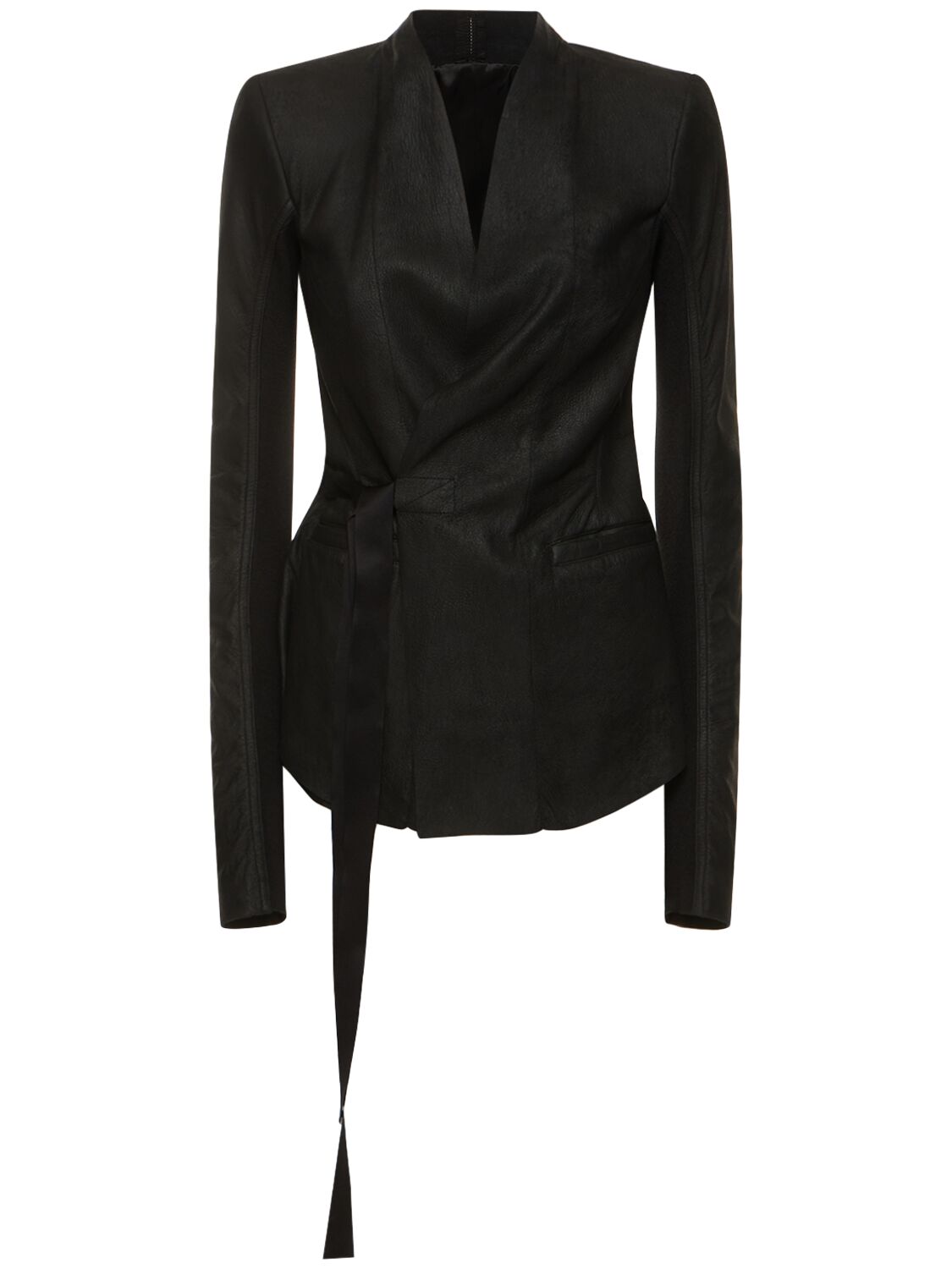 Image of Hollywood Leather Self-tie Jacket