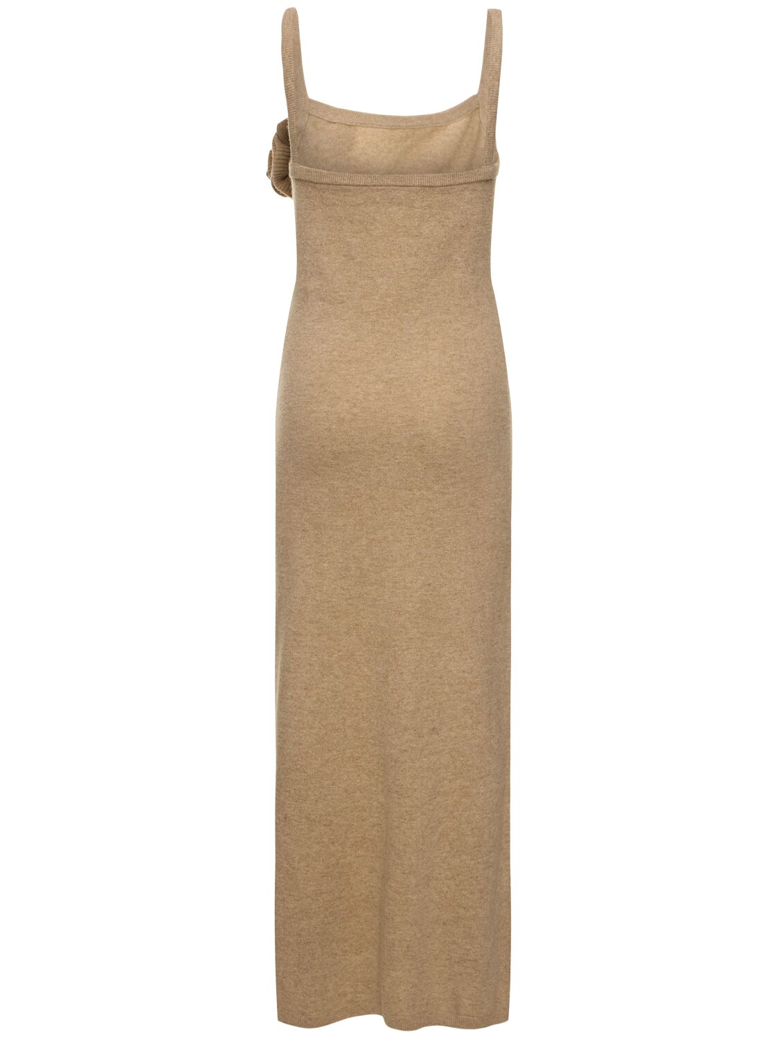 Shop The Garment Como Wool & Cashmere Midi Slip Dress In Brown
