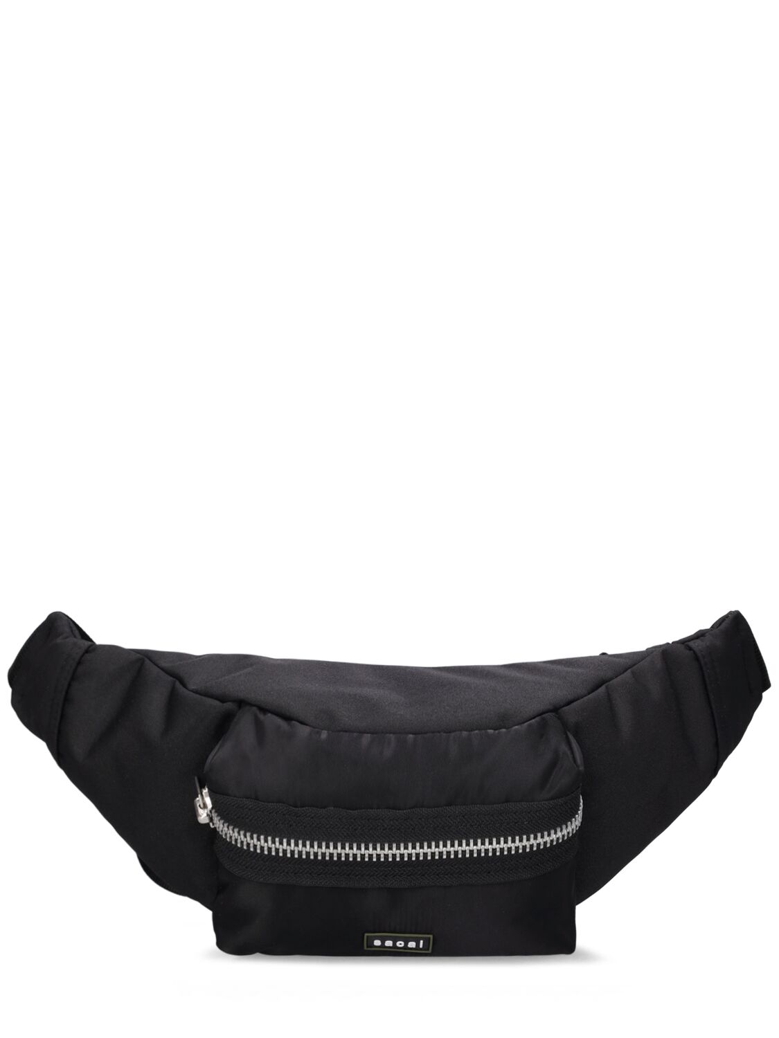 Sacai Pocket Belt Bag In Black