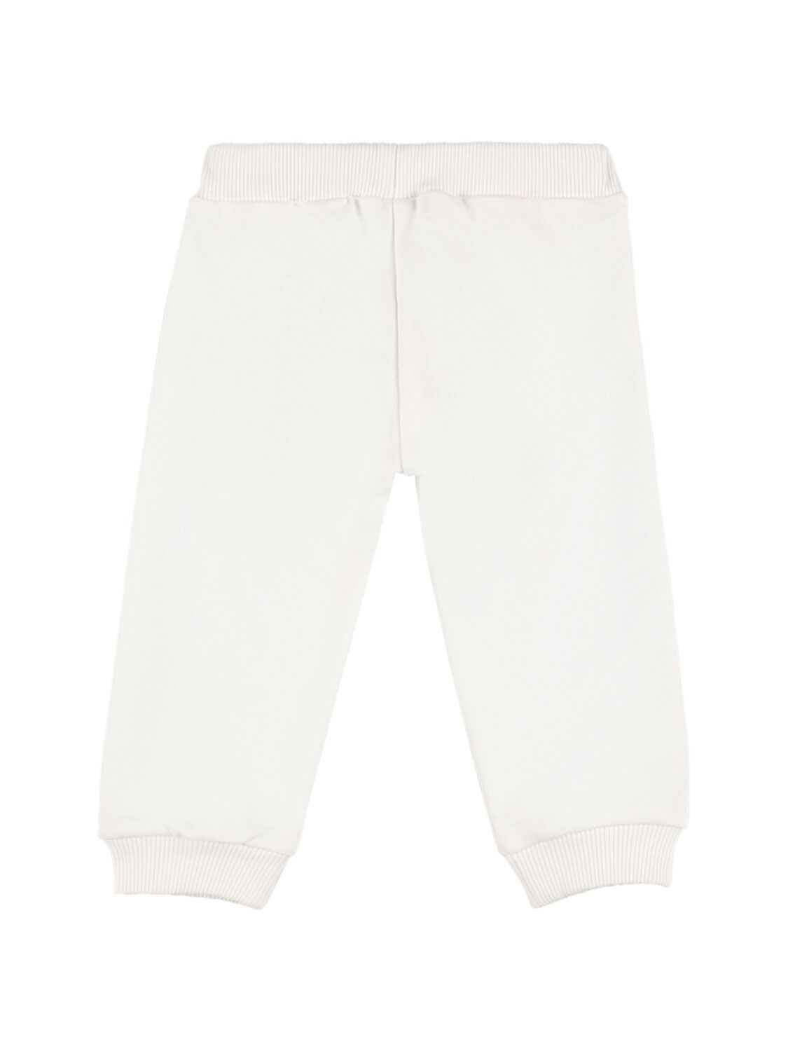 Shop Balmain Organic Cotton Sweatpants In White