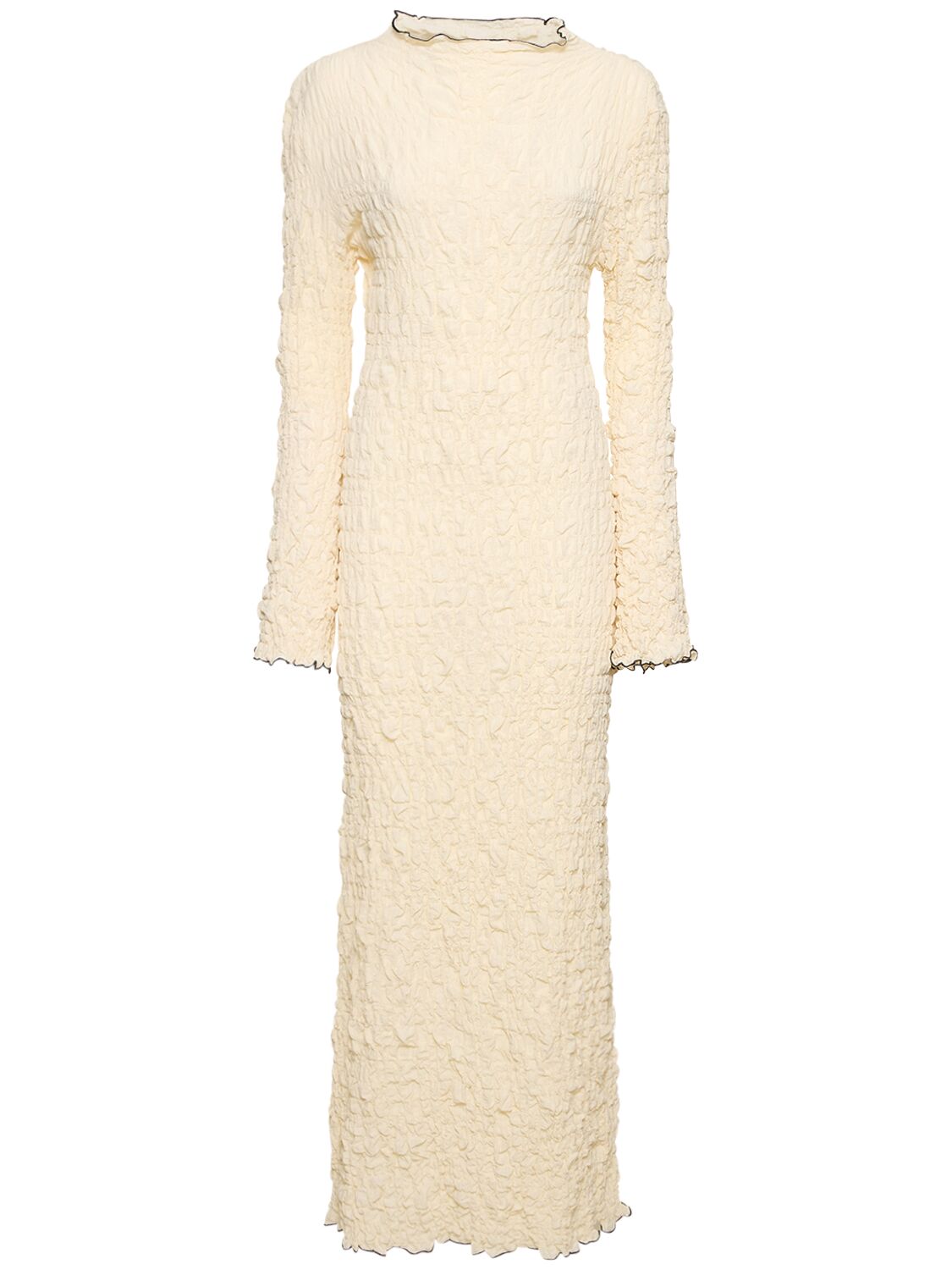 The Garment Valetta Stretch Cotton Long Dress In White