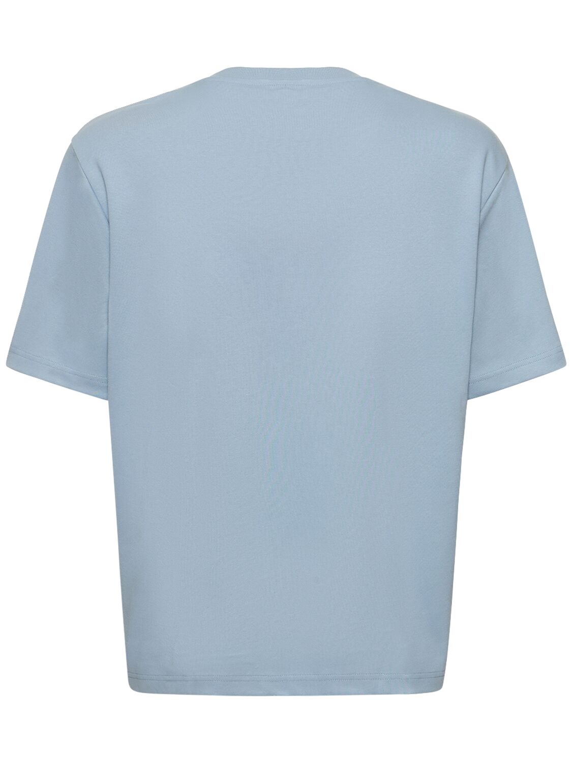 Shop Alphatauri Janso T-shirt In Stone Blue