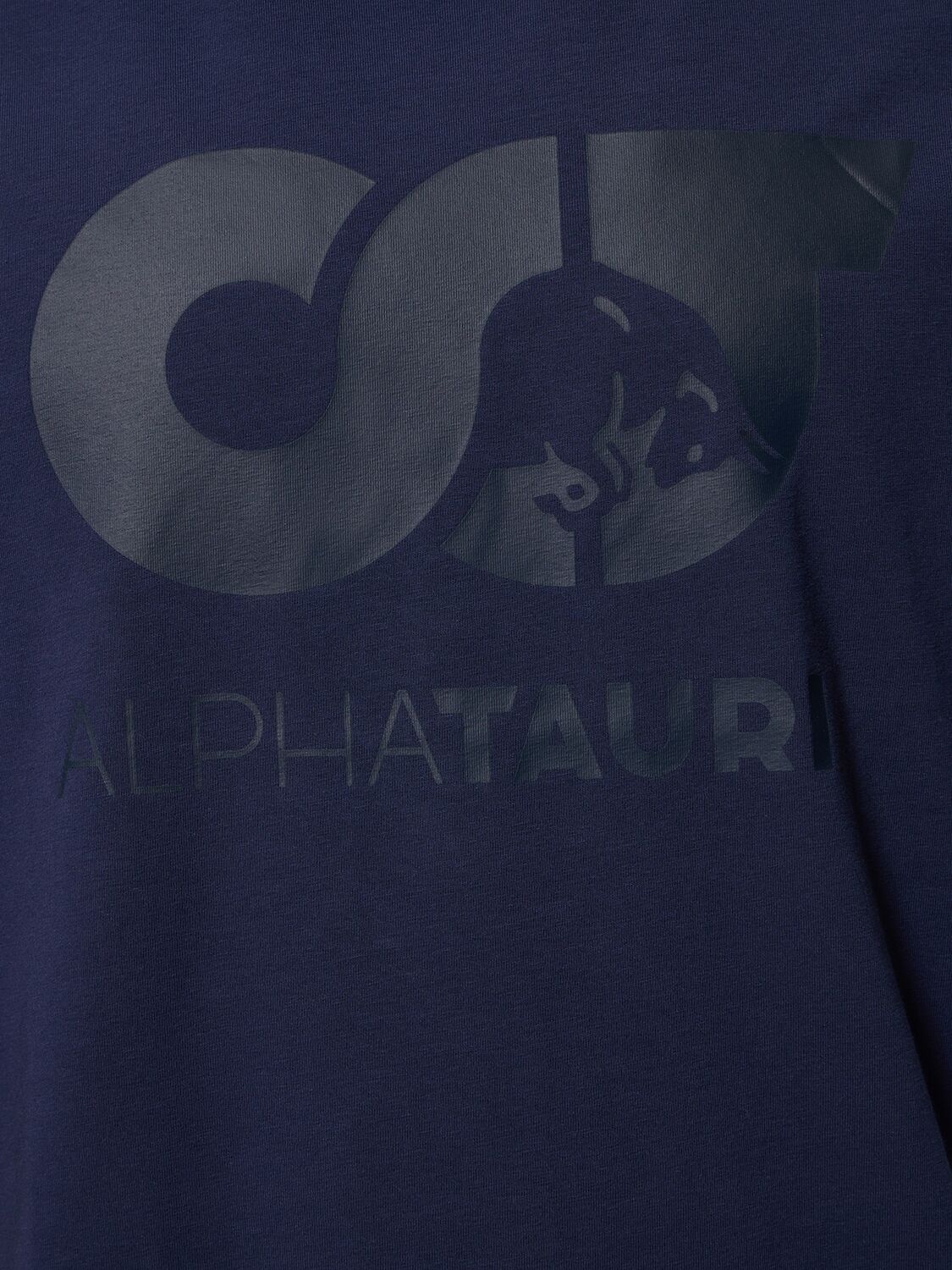 Shop Alphatauri Jero Printed T-shirt In Navy
