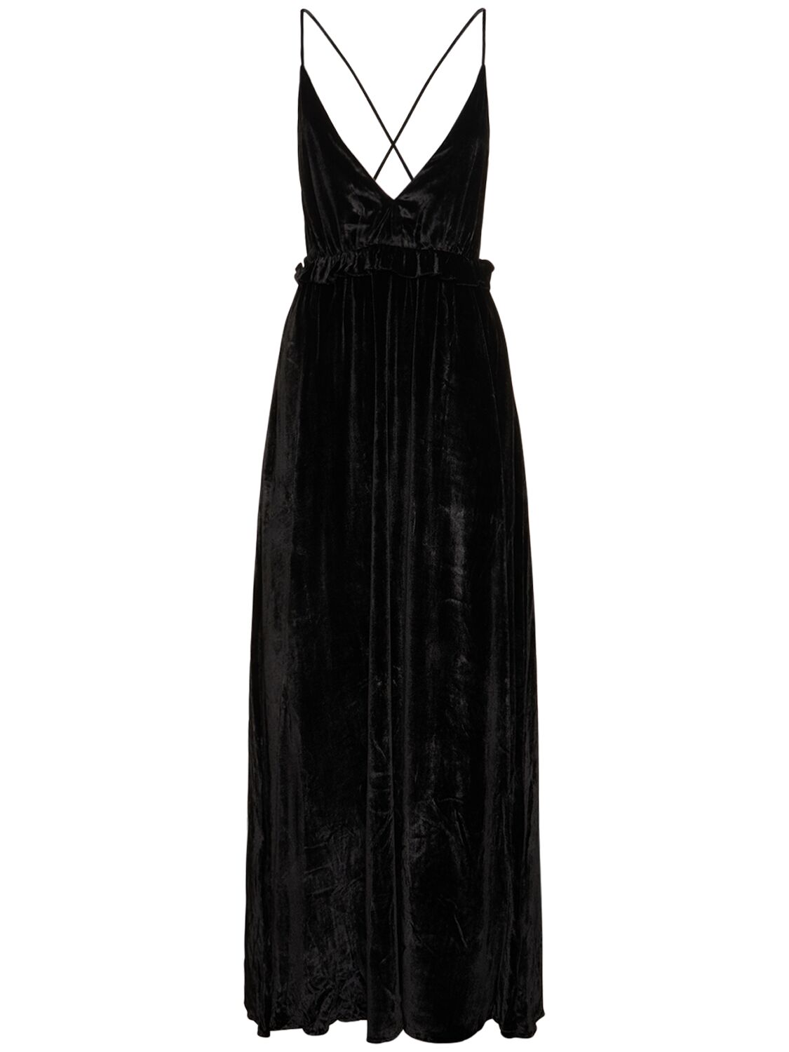 Lavinia Viscose & Silk Long Gown