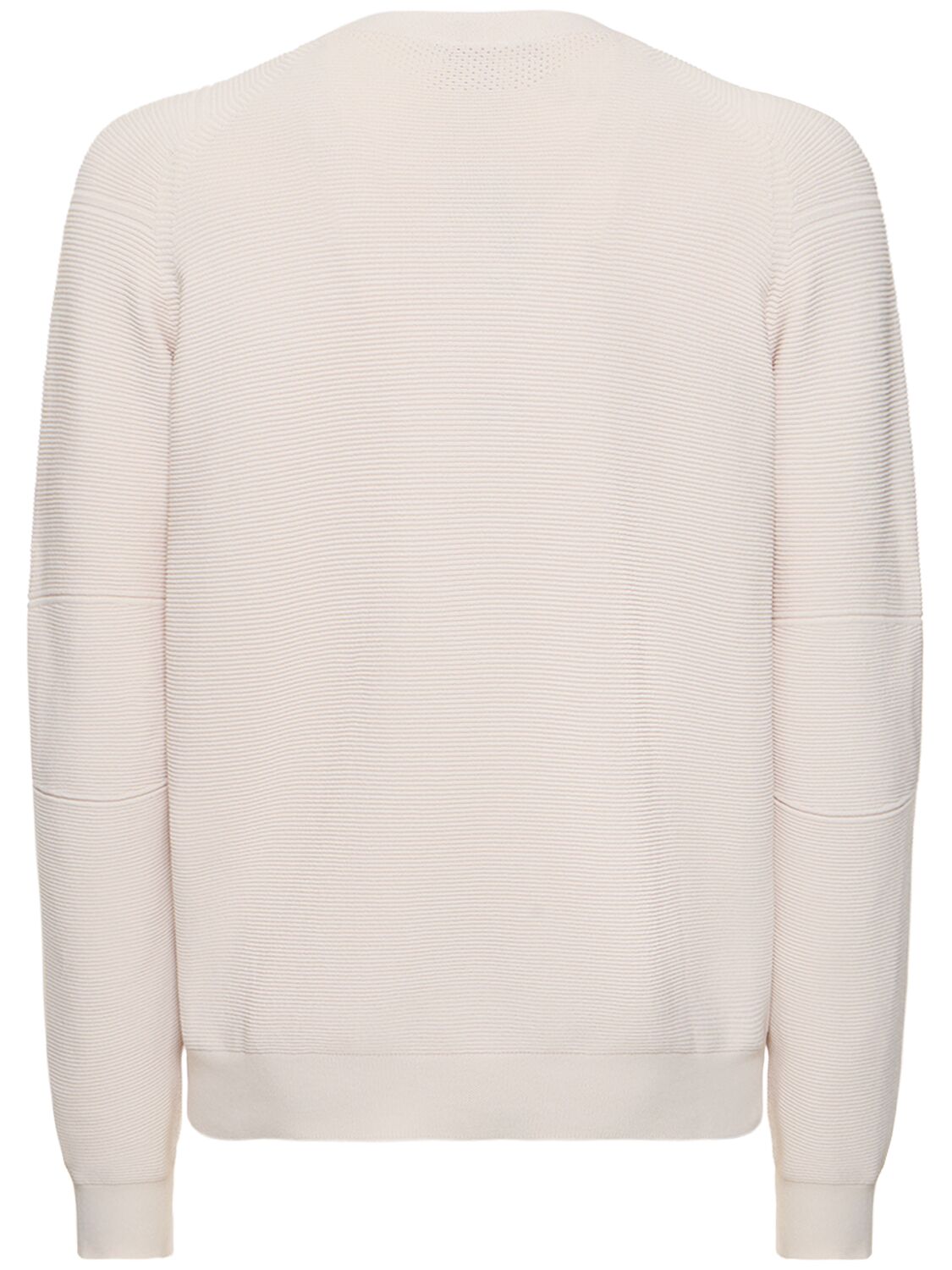 Shop Alphatauri Fosop Crewneck Sweater In Off White